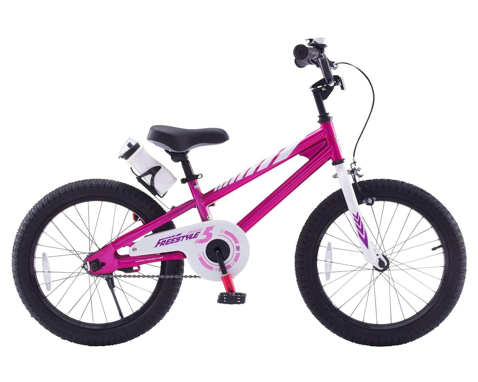 Bicicleta Freestyle RoyalBaby 18" Rosa