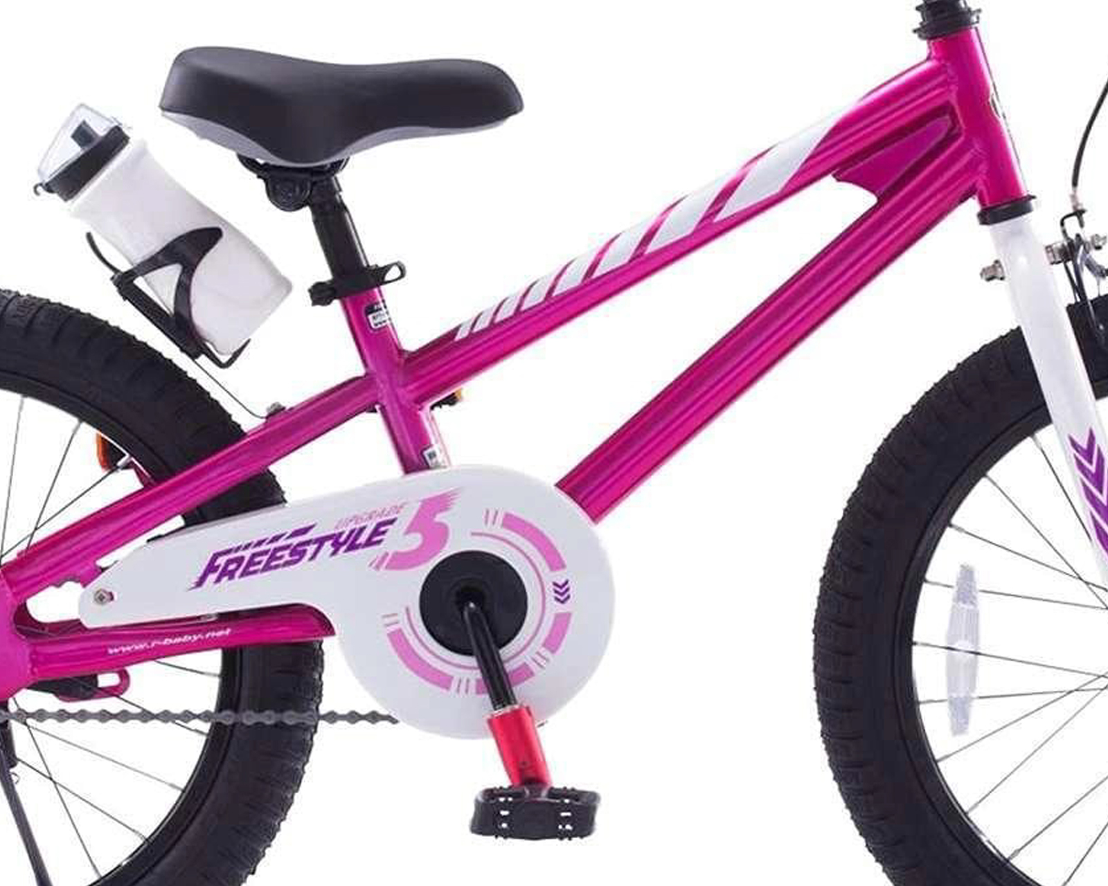 Foto 3 pulgar | Foto 2 | Bicicleta Freestyle RoyalBaby 18" Rosa