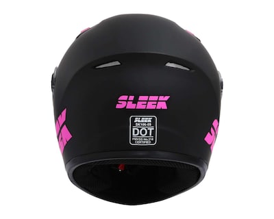 Foto 4 | Foto 4 | Casco para Motociclista Sleek Grande color Negro