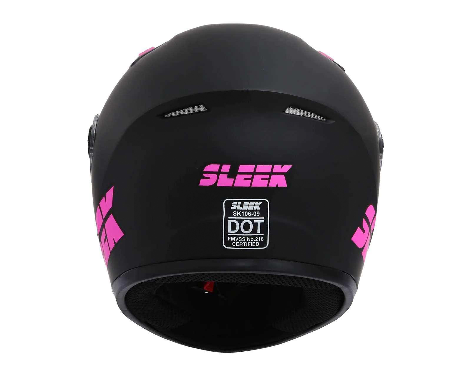 Foto 5 pulgar | Foto 4 | Casco para Motociclista Sleek Mediano Negro