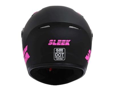 Foto 4 | Foto 4 | Casco para Motociclista Sleek Mediano Negro