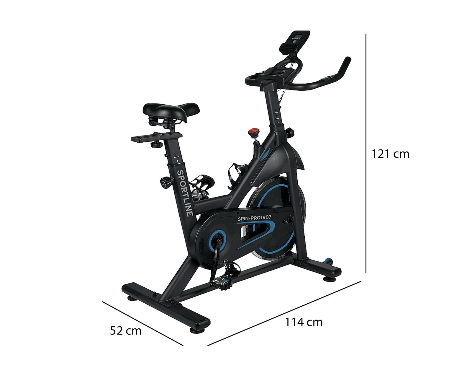 Foto 5 | Foto 5 | Bicicleta Fija de Spinning con Manubrio Sportline Pro-Spin1907