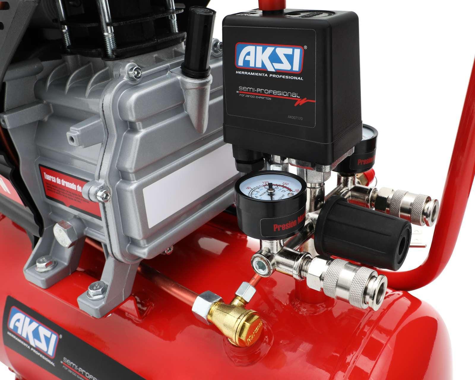 Foto 5 | Foto 5 | Compresor Aksi 25 LTS 2HP 1500 W