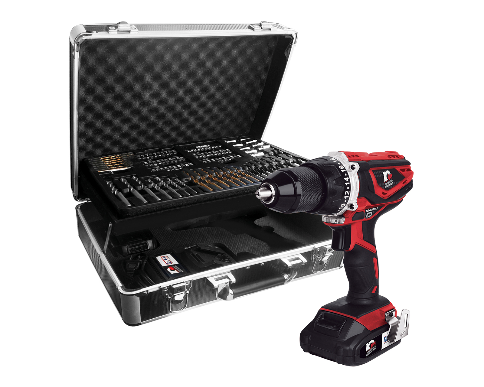 Foto 1 | Foto 1 | Taladro Rotomartillo Inalámbrico AKSI Pro 200 W 99 Piezas