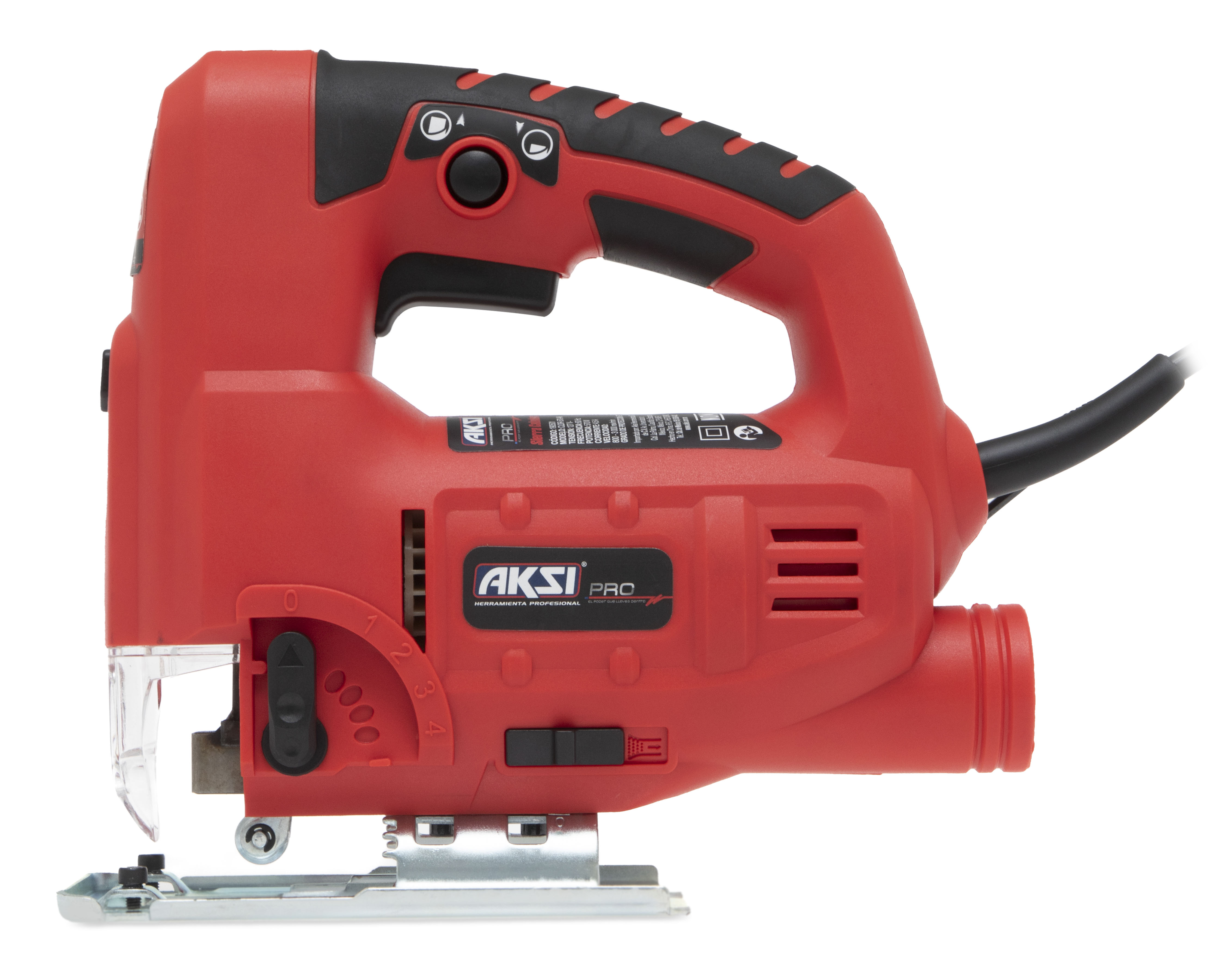 Foto 3 pulgar | Foto 2 | Sierra Caladora Aksi 570 W