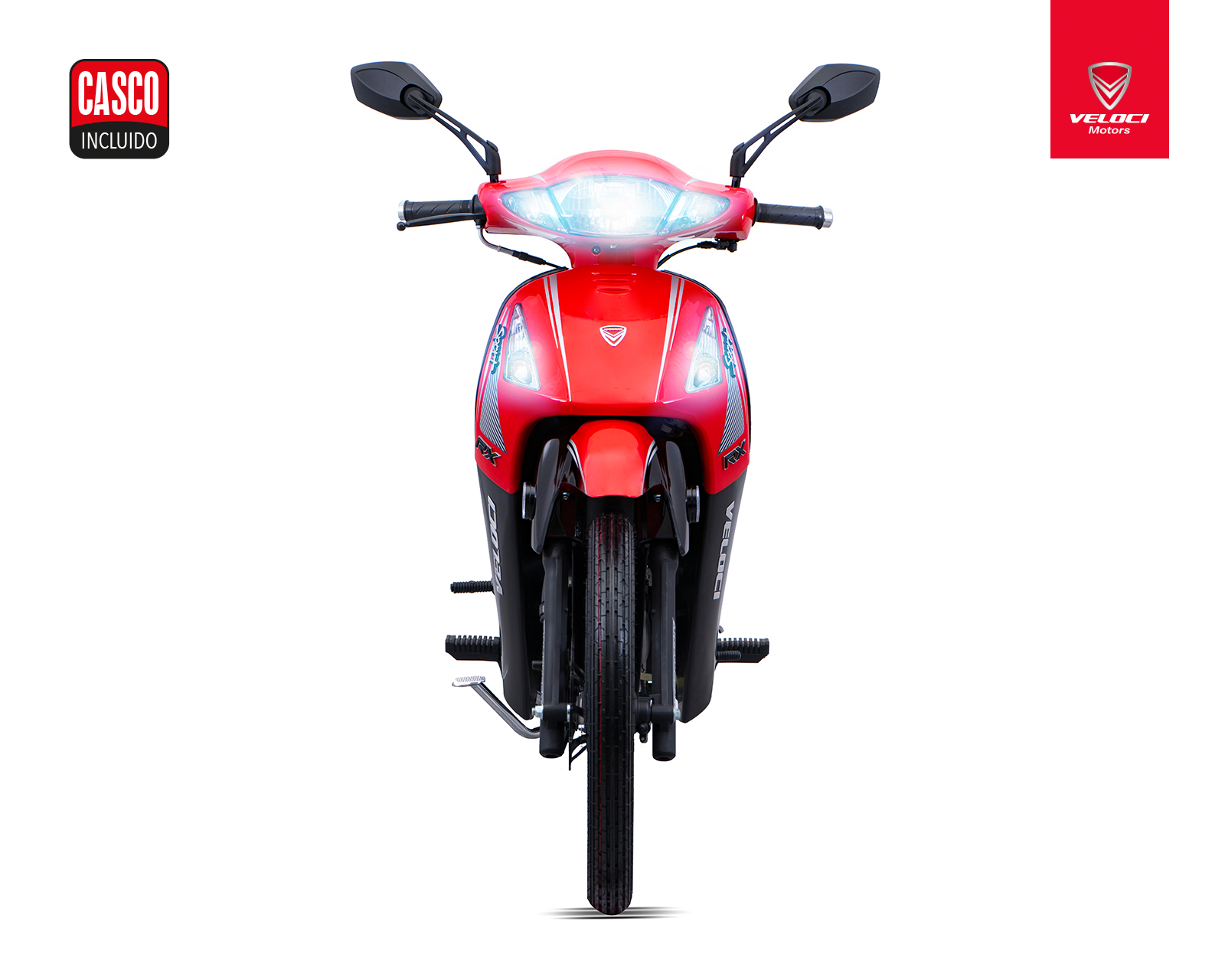 Foto 3 pulgar | Foto 2 | Motocicleta Veloci Draxter RX Sport 125 cc 2025