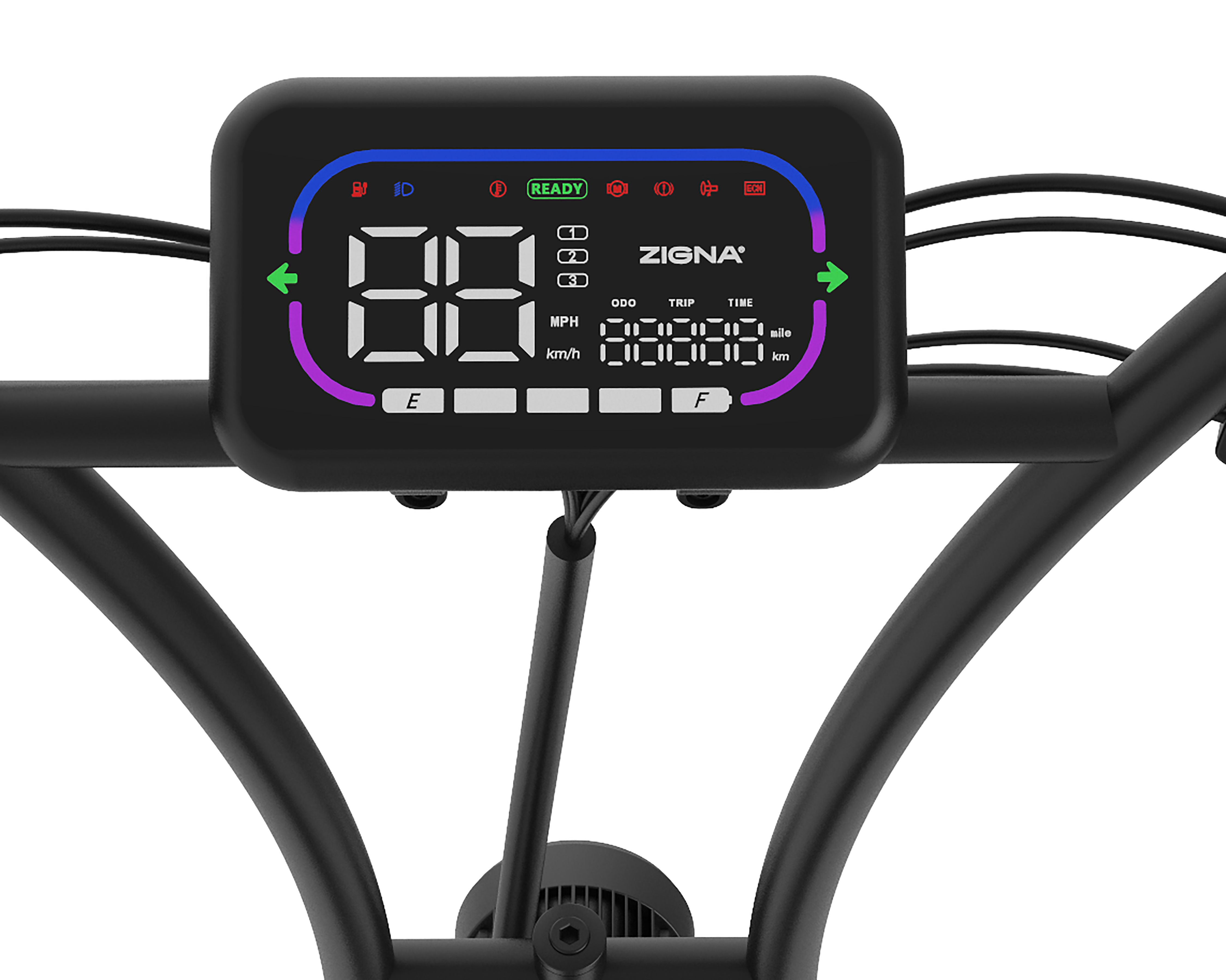 Foto 5 | Foto 5 | Bicicleta Eléctrica 500 W Zigna Cruise Rodada 16 Negra