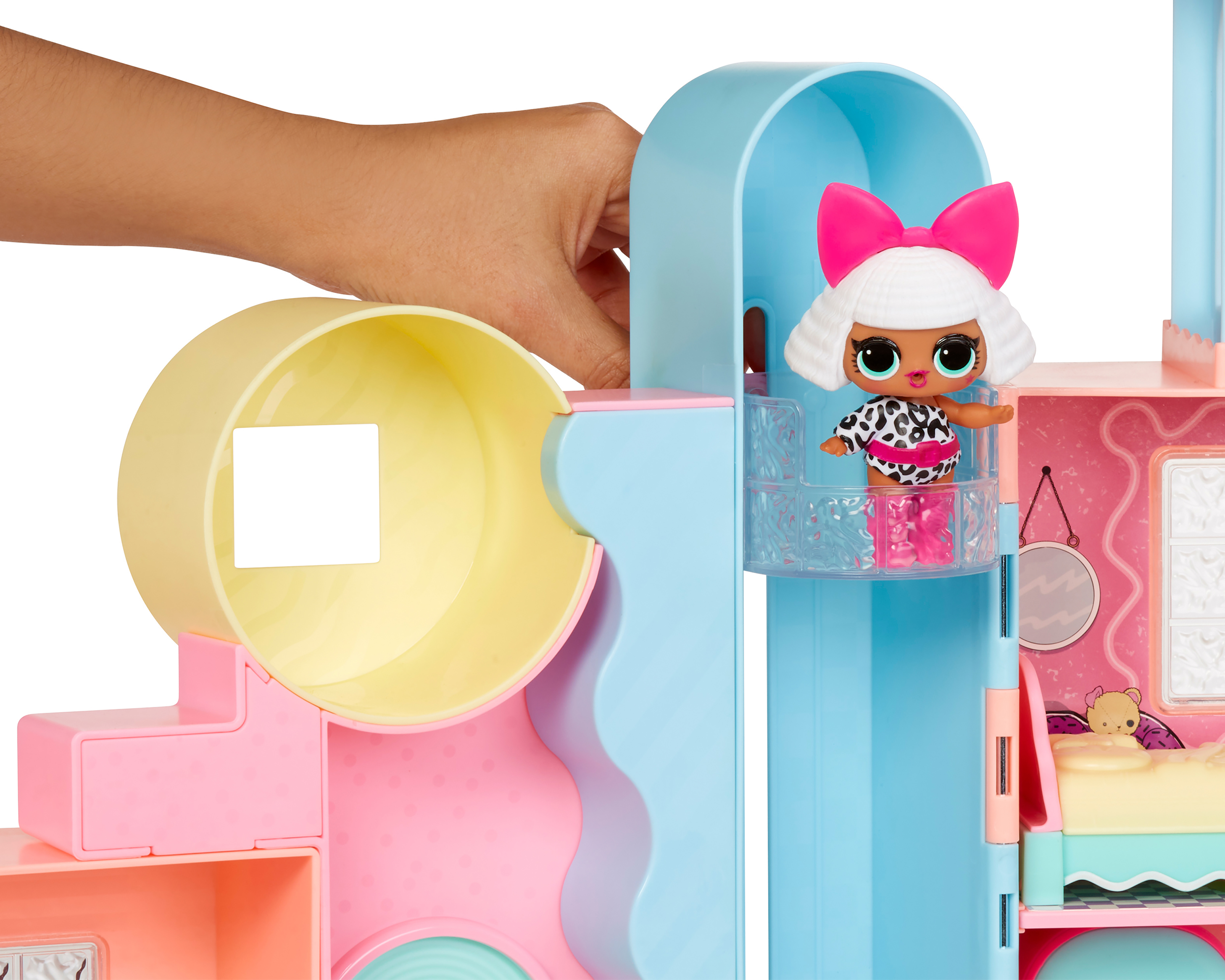 Foto 4 pulgar | Foto 3 | Casa de Muñecas LOL Surprise! Squish Sand Magic House Multicolor