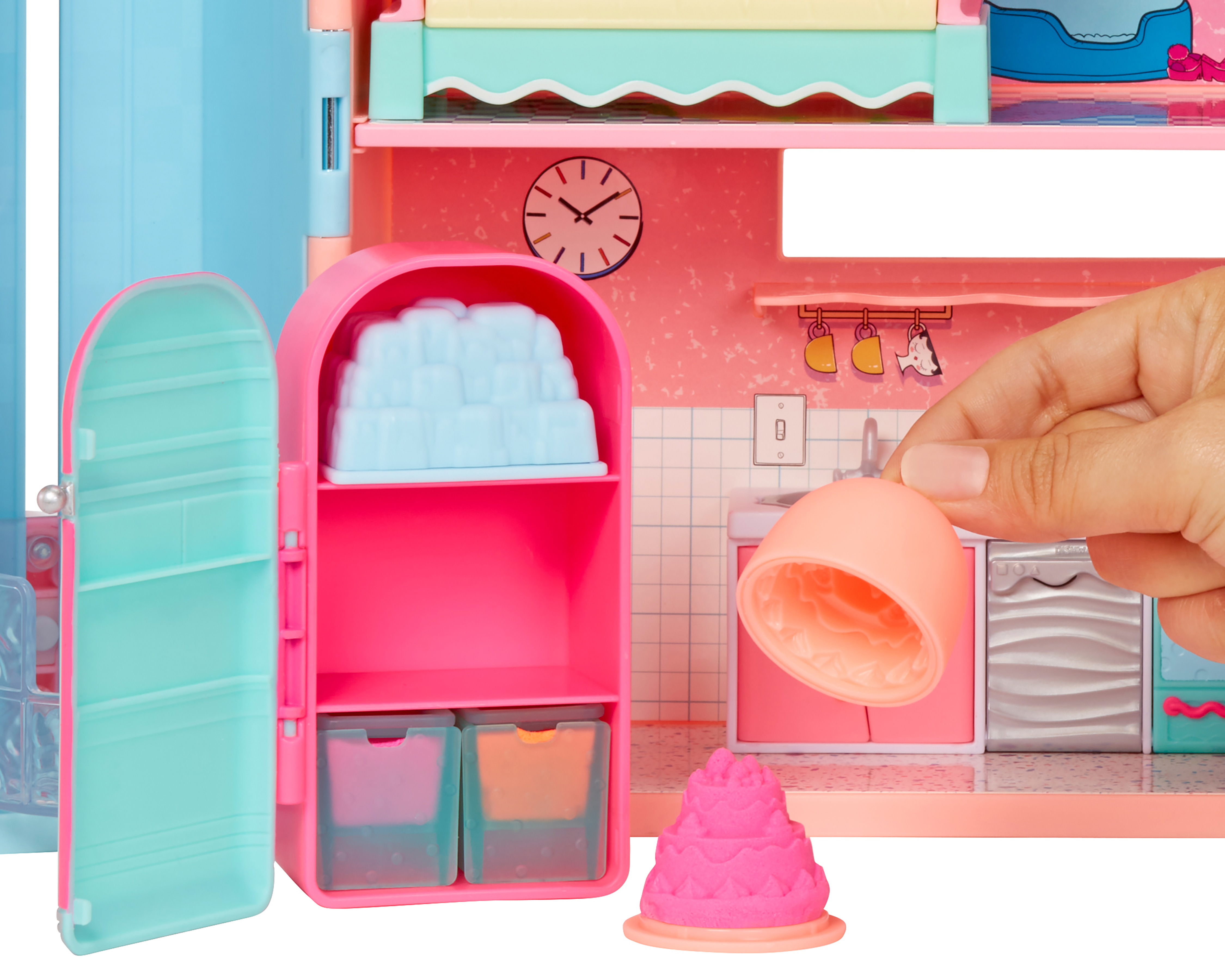 Foto 5 pulgar | Foto 4 | Casa de Muñecas LOL Surprise! Squish Sand Magic House Multicolor