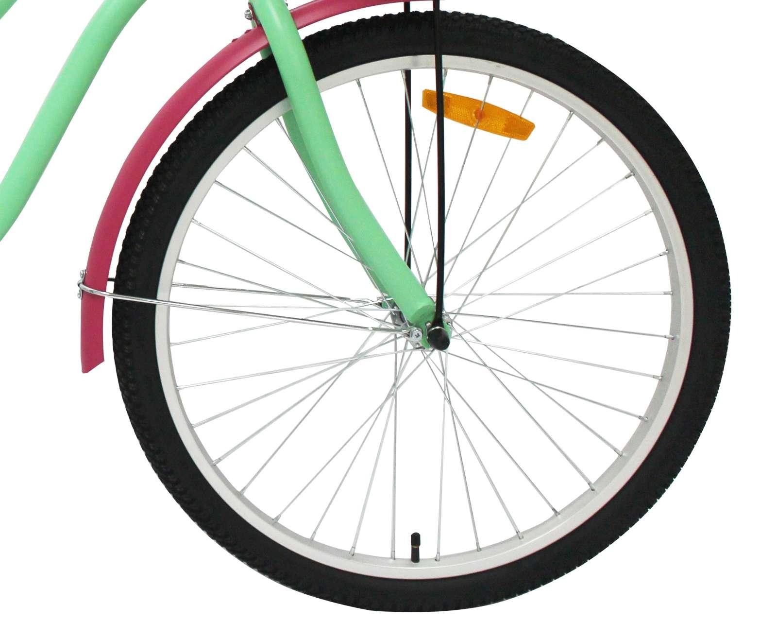 Foto 4 | Foto 4 | Bicicleta Urbana Jump Surprise Luxe 24" Verde