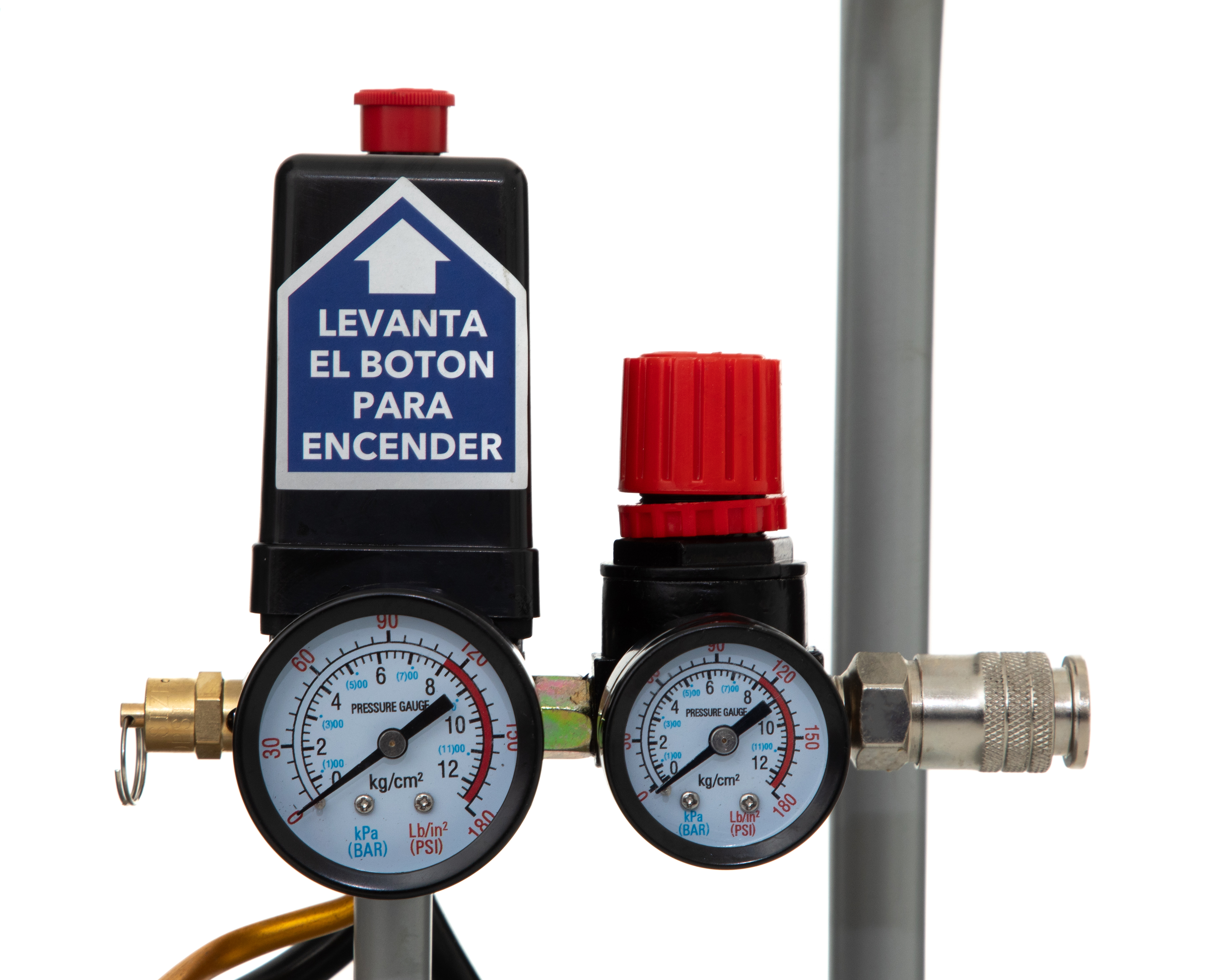 Foto 4 pulgar | Foto 3 | Compresor de Aire Silverline Lubricado 115 psi 24 L 127 V con Accesorios