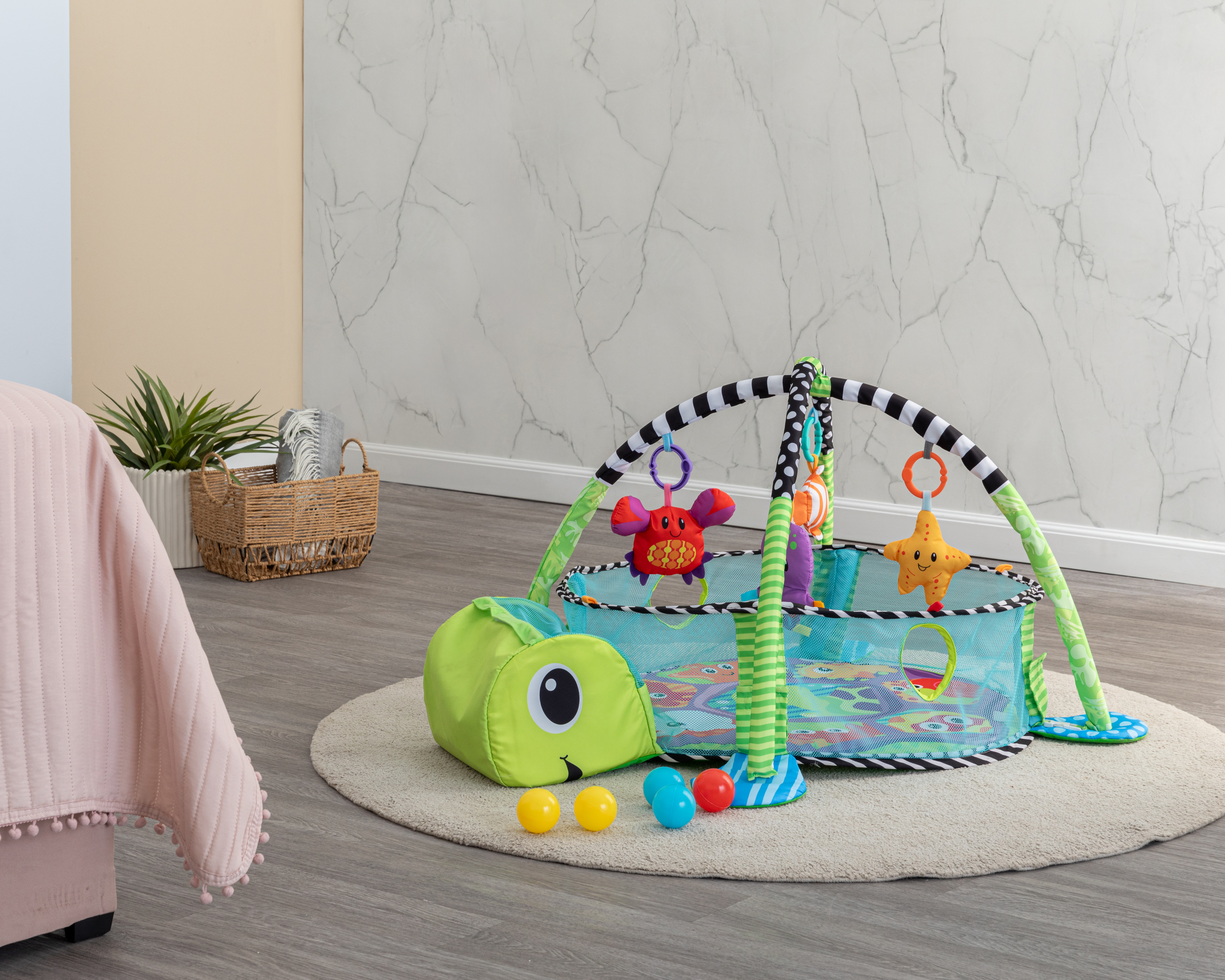 Foto 6 | Foto 6 | Gimnasio para Bebé Baby Colors con Accesorios