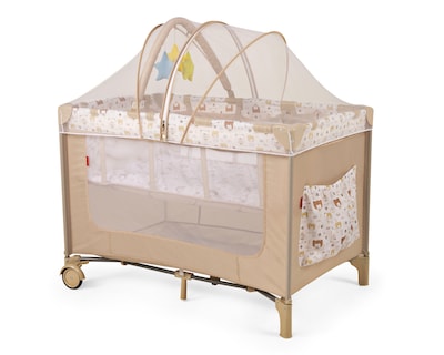 Foto 1 | Foto 1 | Cuna Viajera D'bebé Butterfly Beige