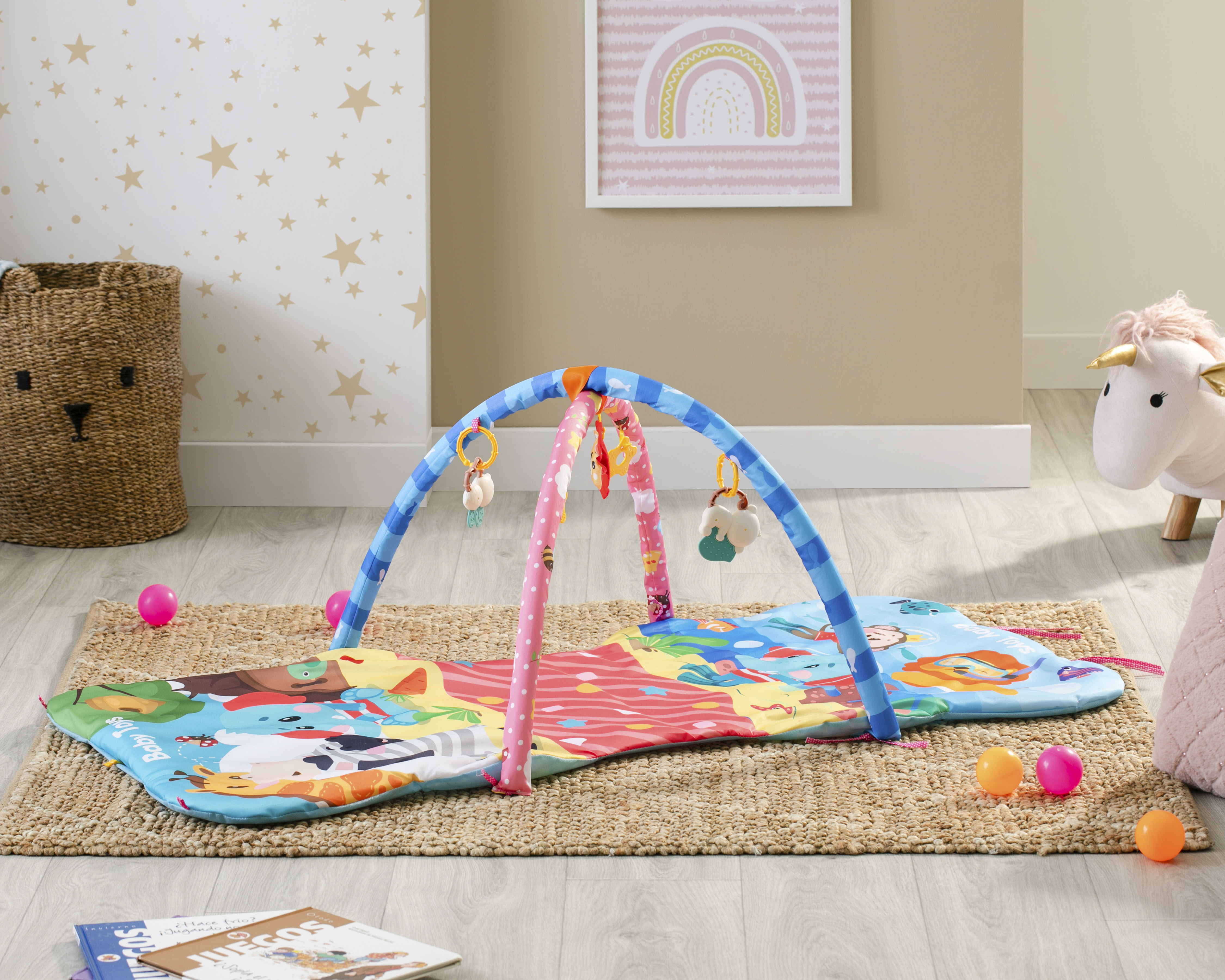 Foto 6 pulgar | Foto 5 | Gimnasio Baby Colors con Accesorios