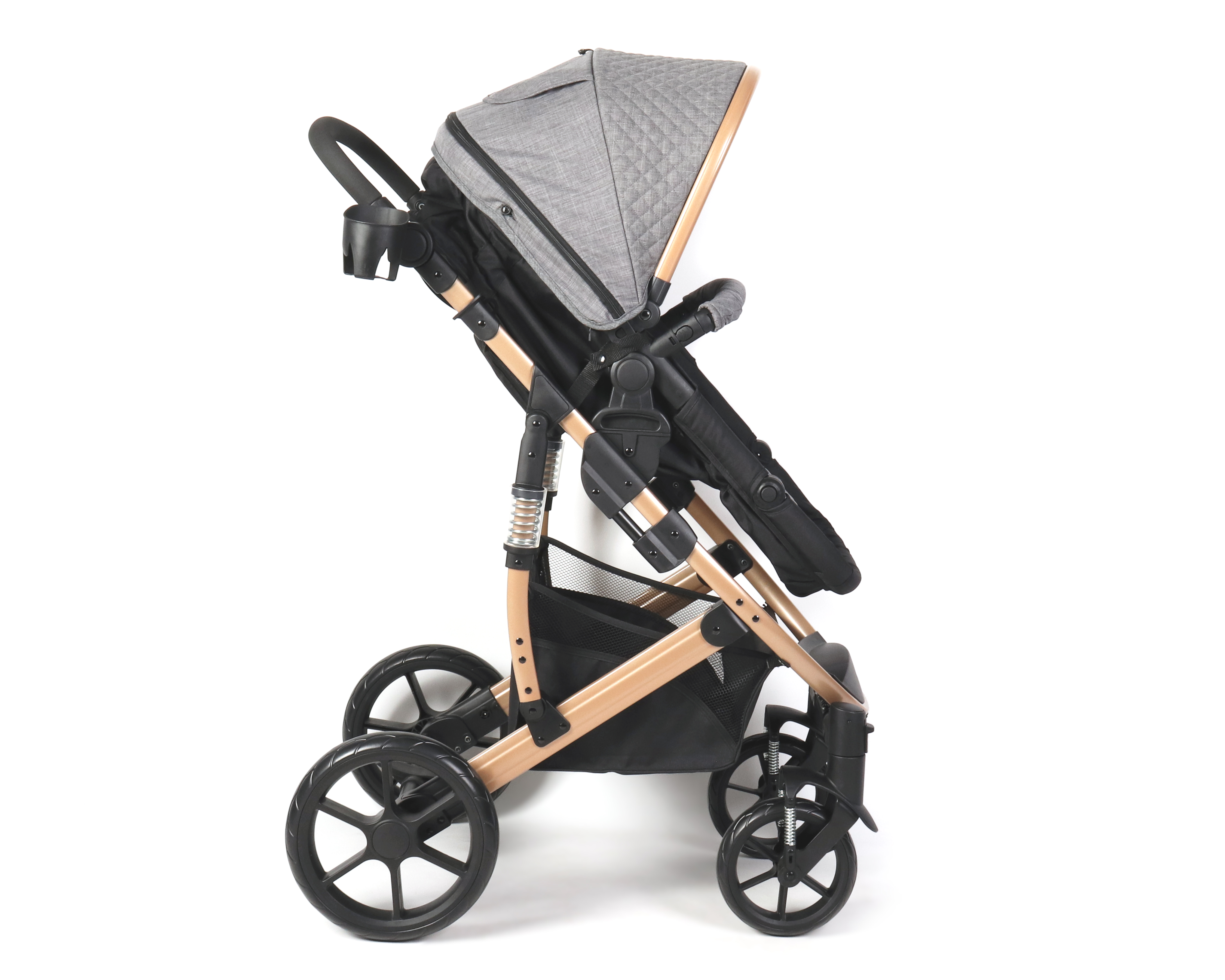 Foto 3 | Foto 3 | Sistema de Viaje Prinsel Quest Gold Reversible Gris
