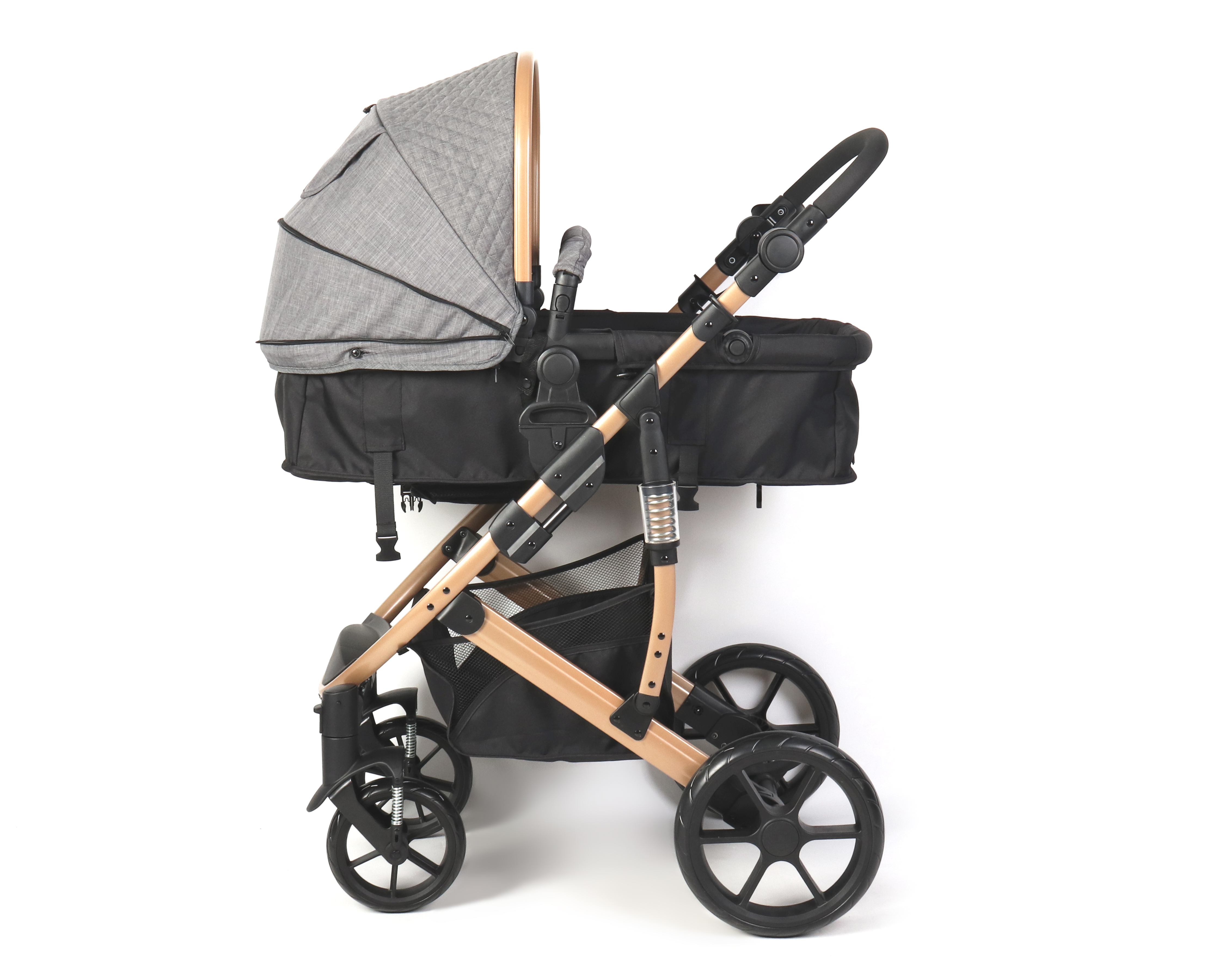 Foto 4 | Foto 4 | Sistema de Viaje Prinsel Quest Gold Reversible Gris