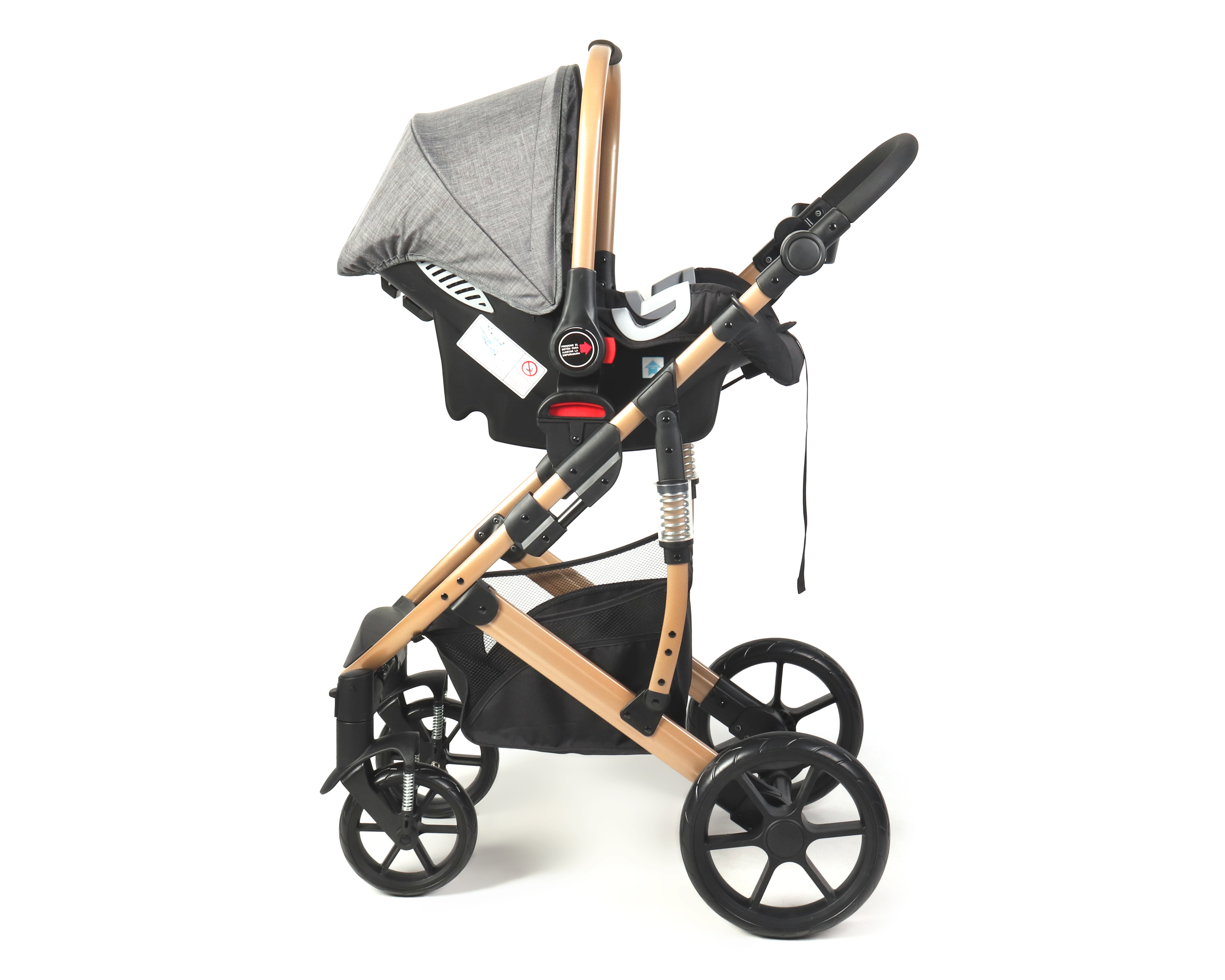 Foto 5 | Foto 5 | Sistema de Viaje Prinsel Quest Gold Reversible Gris