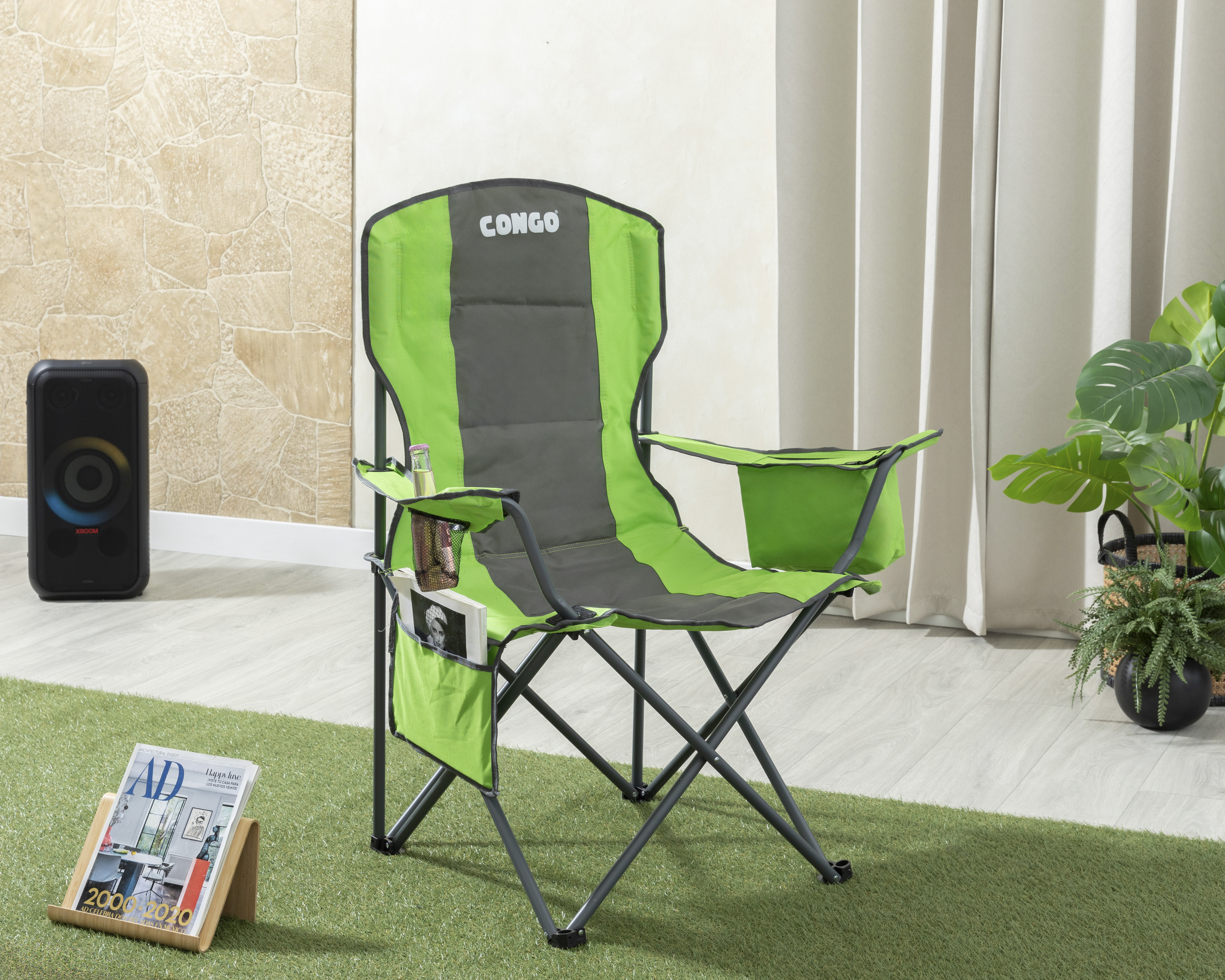 Silla Plegable para Camping Congo Verde