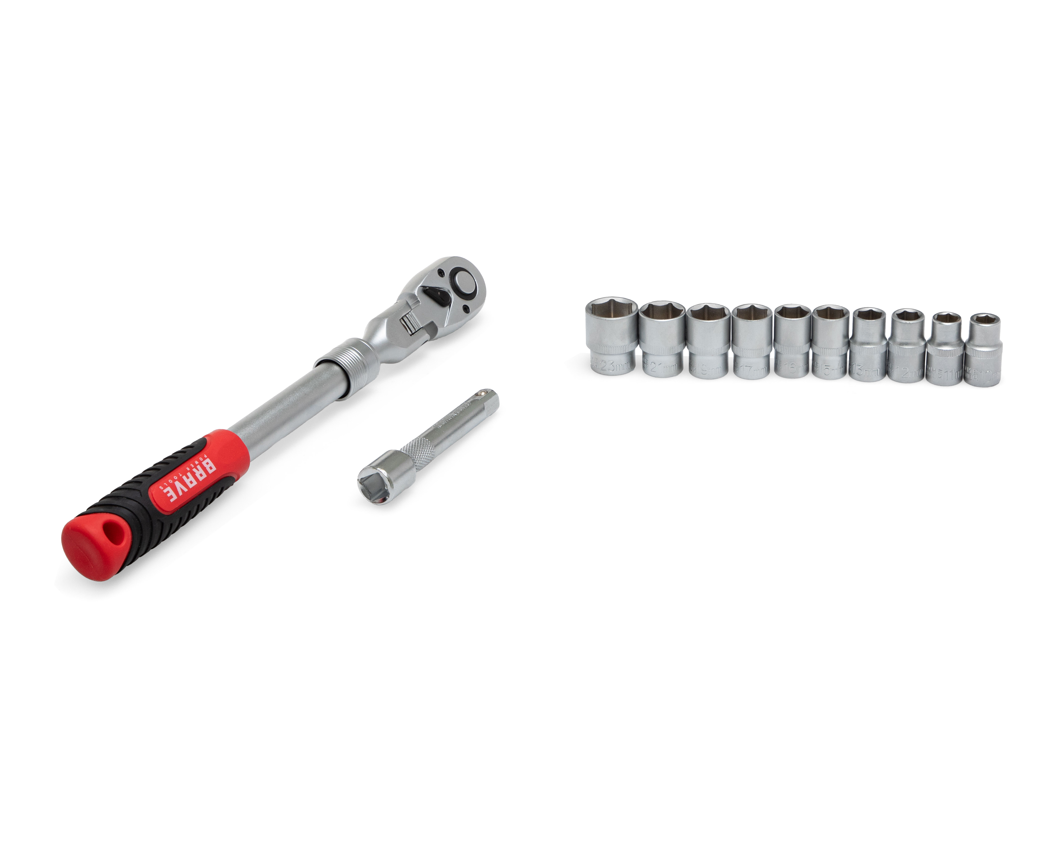 Juego de Dados Brave Power Tools BV-JD12P