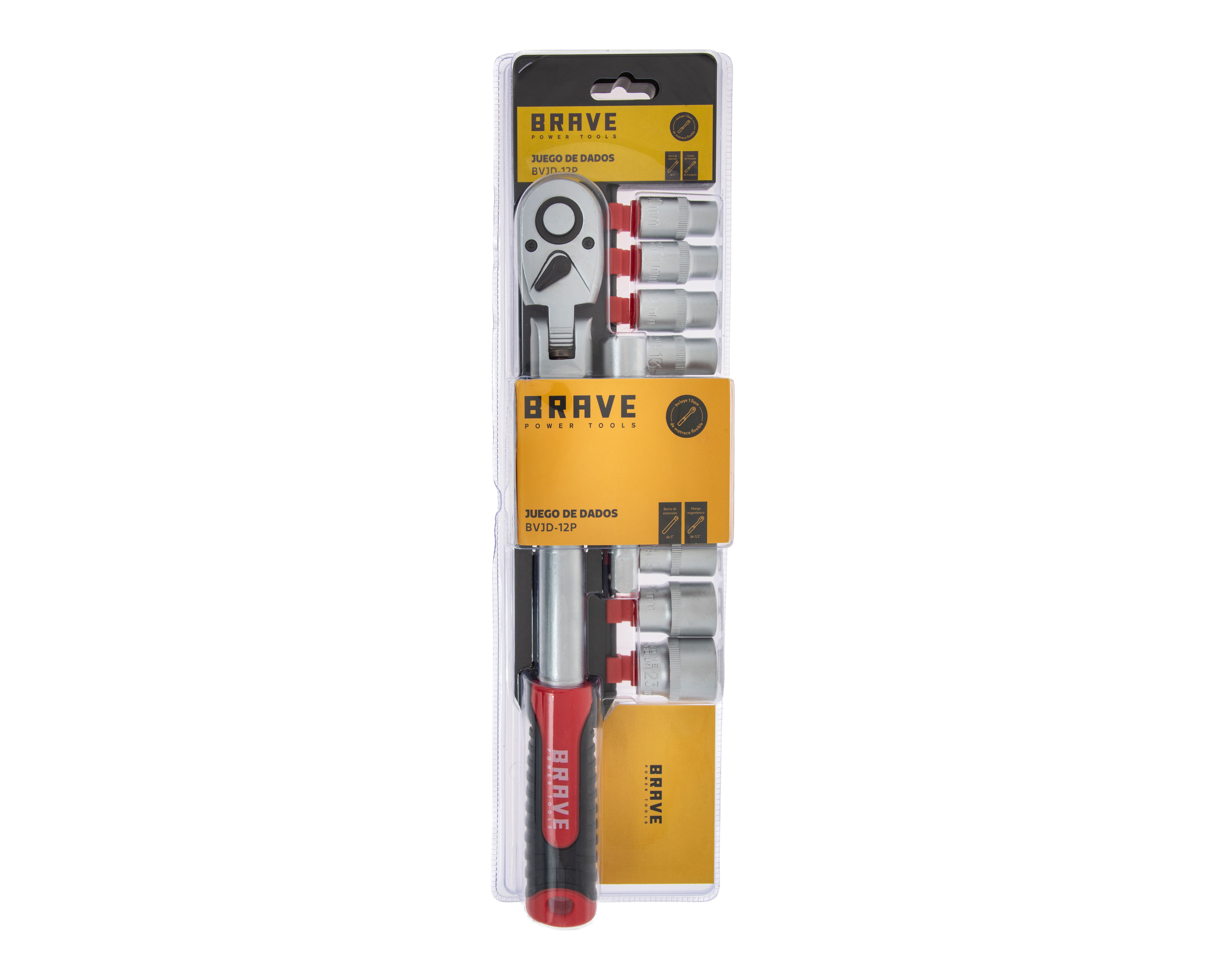 Foto 8 | Foto 8 | Juego de Dados Brave Power Tools BV-JD12P