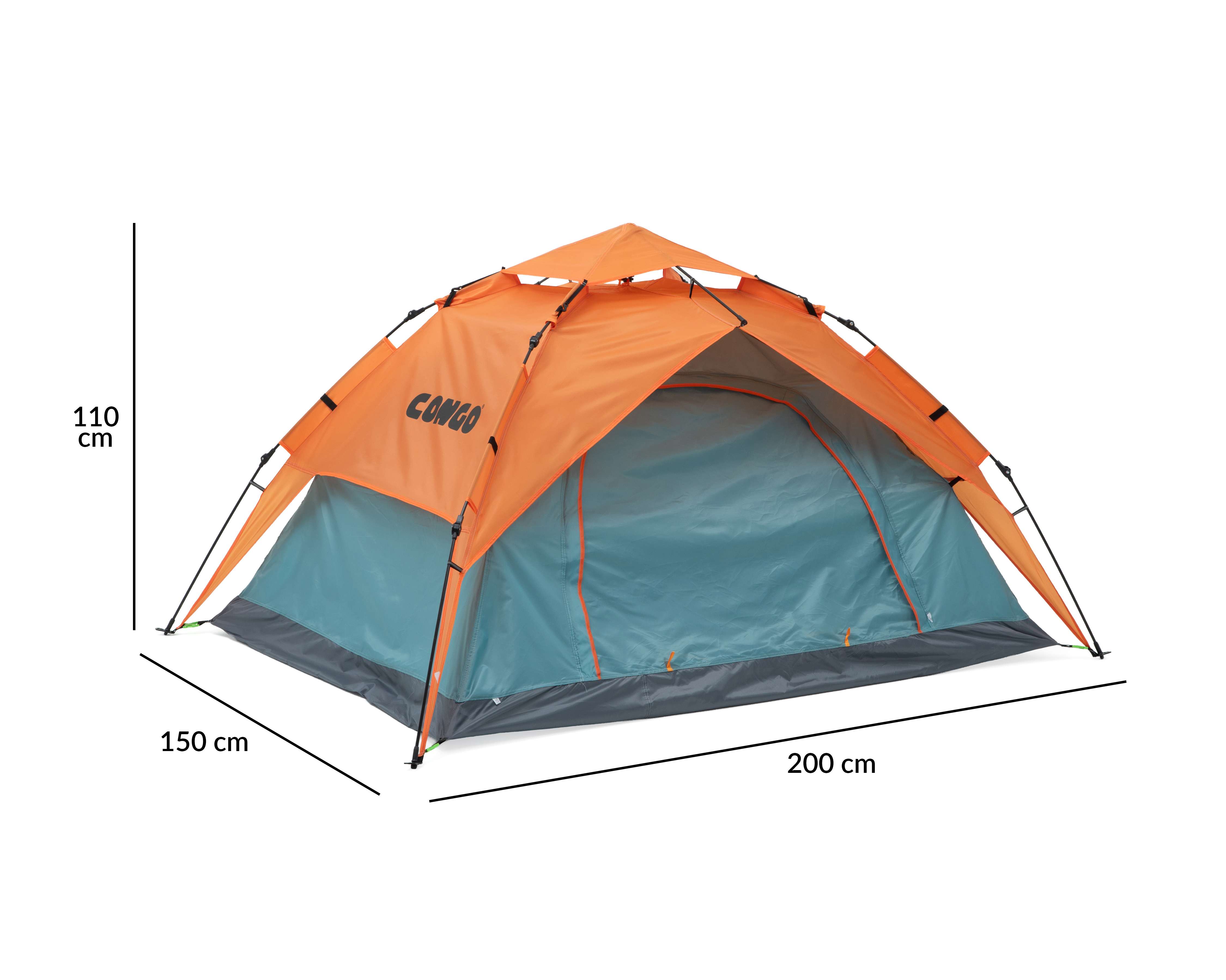 Foto 9 pulgar | Foto 8 | Casa de Campaña Congo 2P-CCI 2 Personas