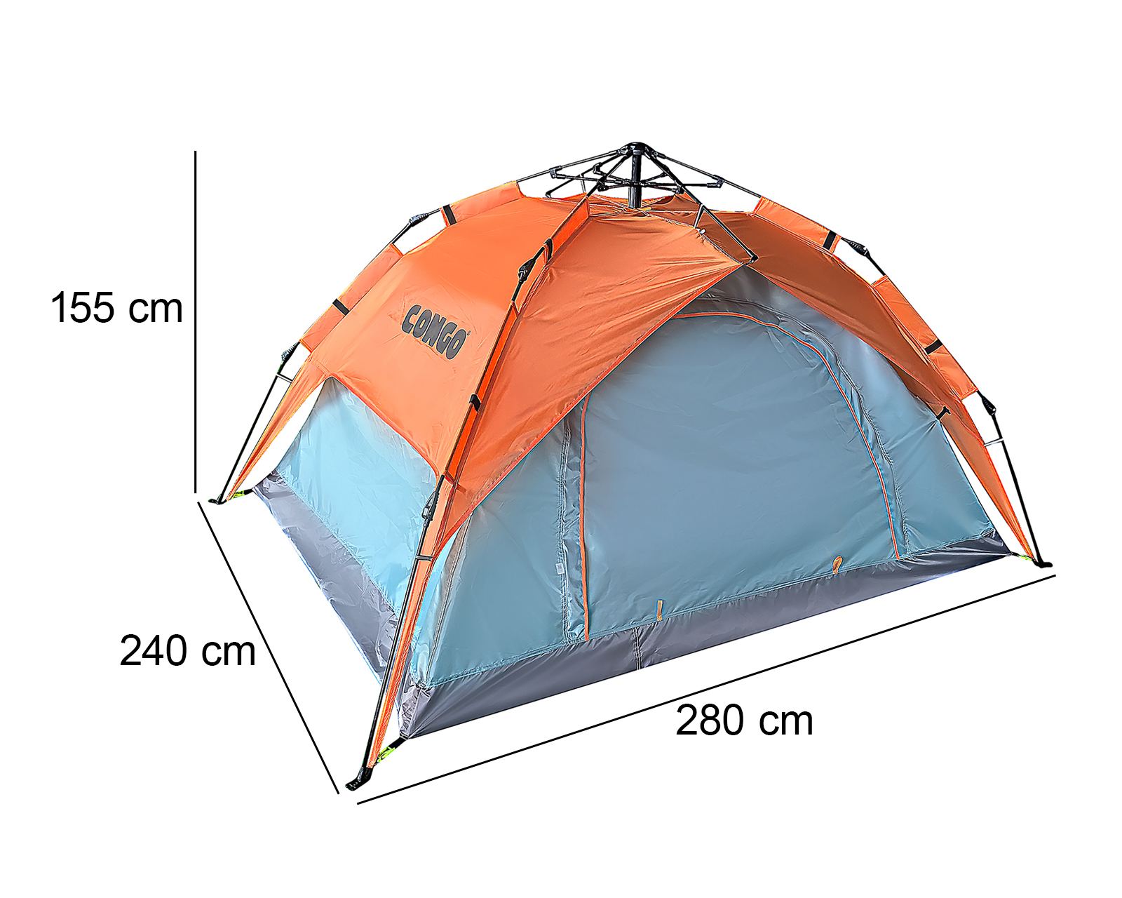 Foto 7 | Foto 8 | Casa de Campaña Congo CCI 6 Personas