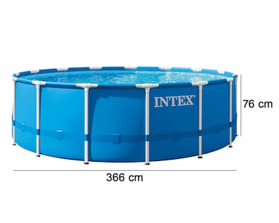 Foto 8 | Foto 8 | Alberca Rígida Circular Intex 6503 L 366 x 76 cm