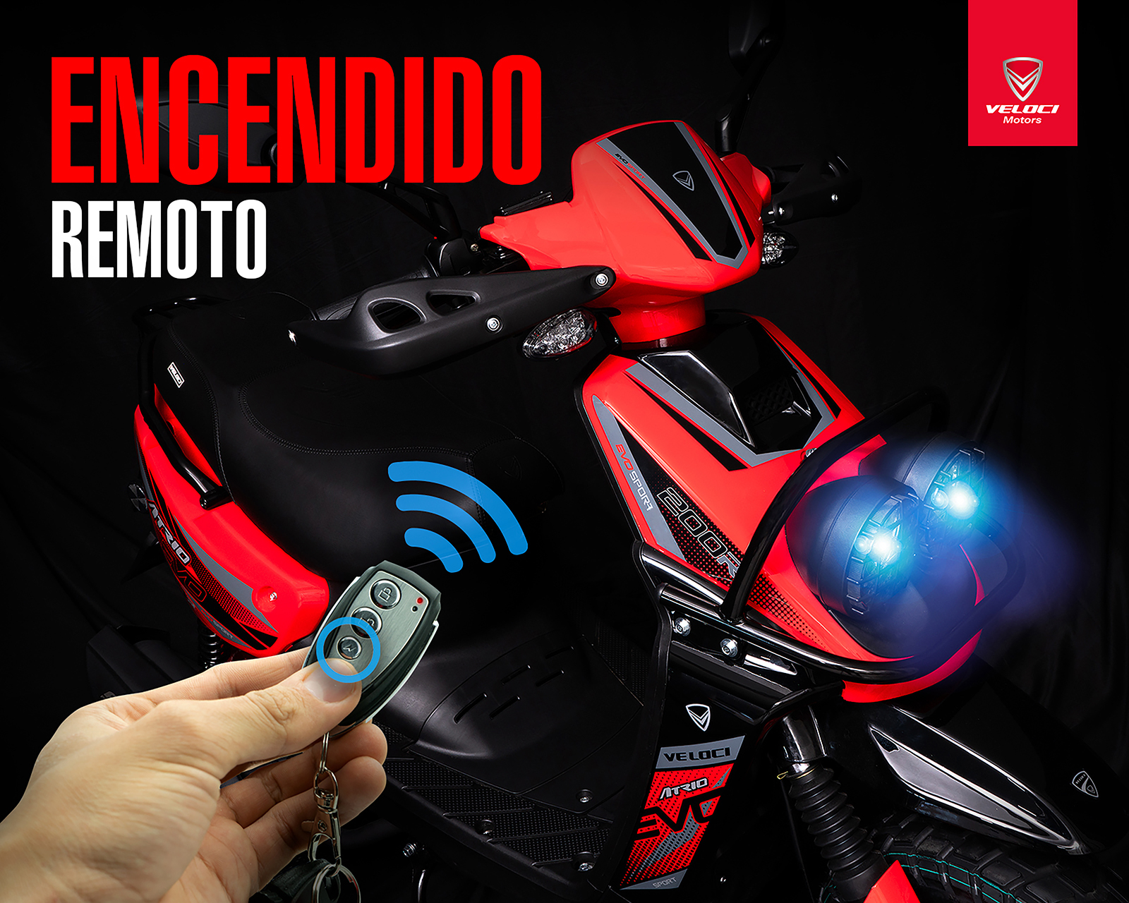Foto 7 pulgar | Foto 6 | Motocicleta Veloci Atrio Evo Sport 200cc 2025