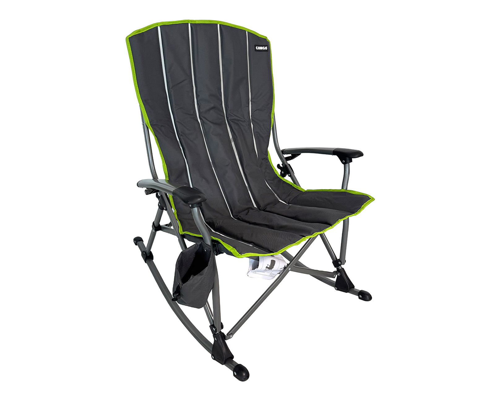 Silla Plegable para Camping Congo Negra