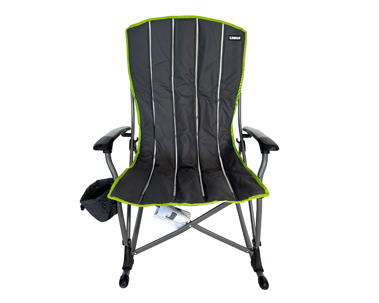 Foto 4 pulgar | Foto 3 | Silla Plegable para Camping Congo Negra