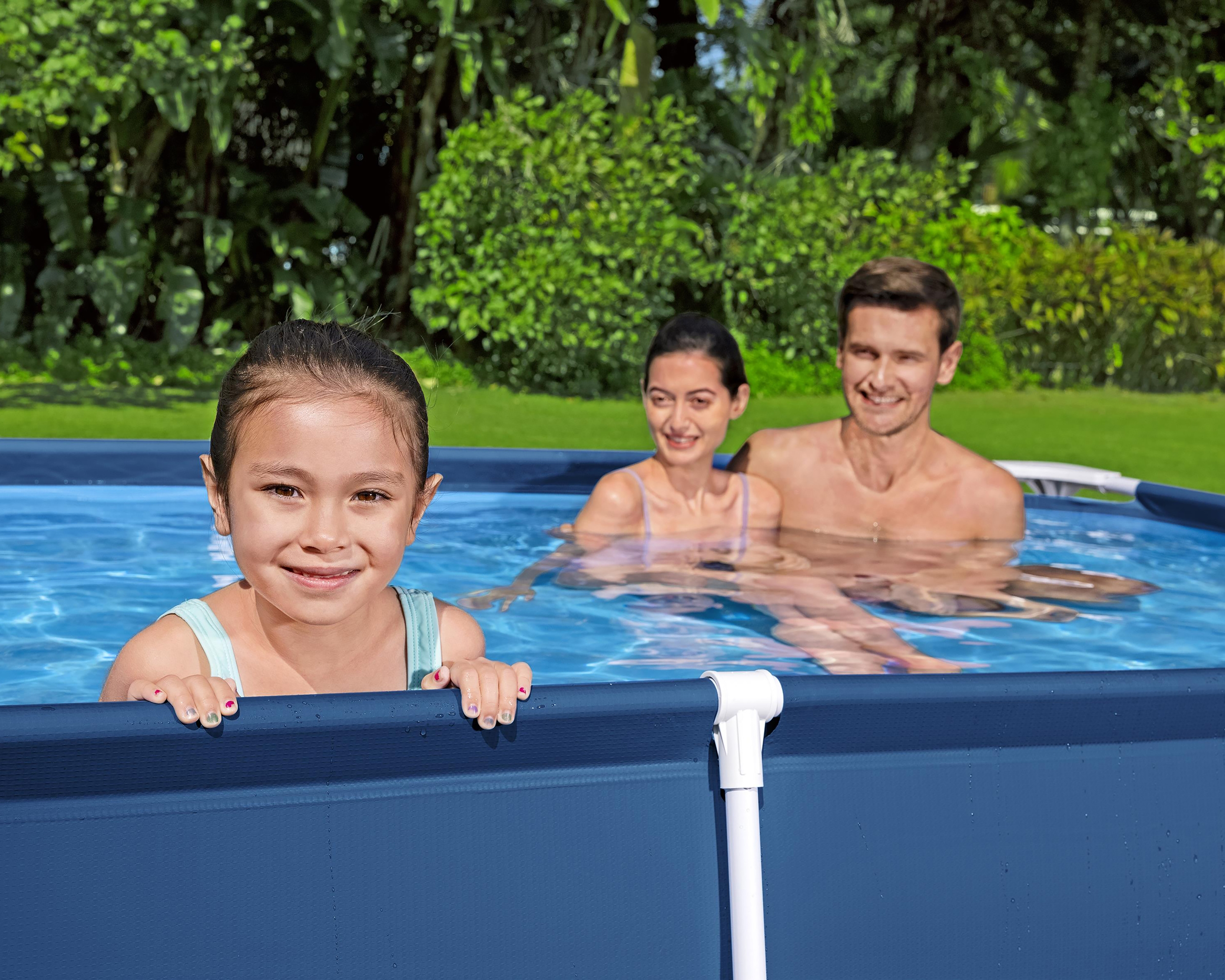 Foto 5 pulgar | Foto 4 | Alberca Rígida Rectangular Bestway 1500 L 228 x 159 x 42 cm