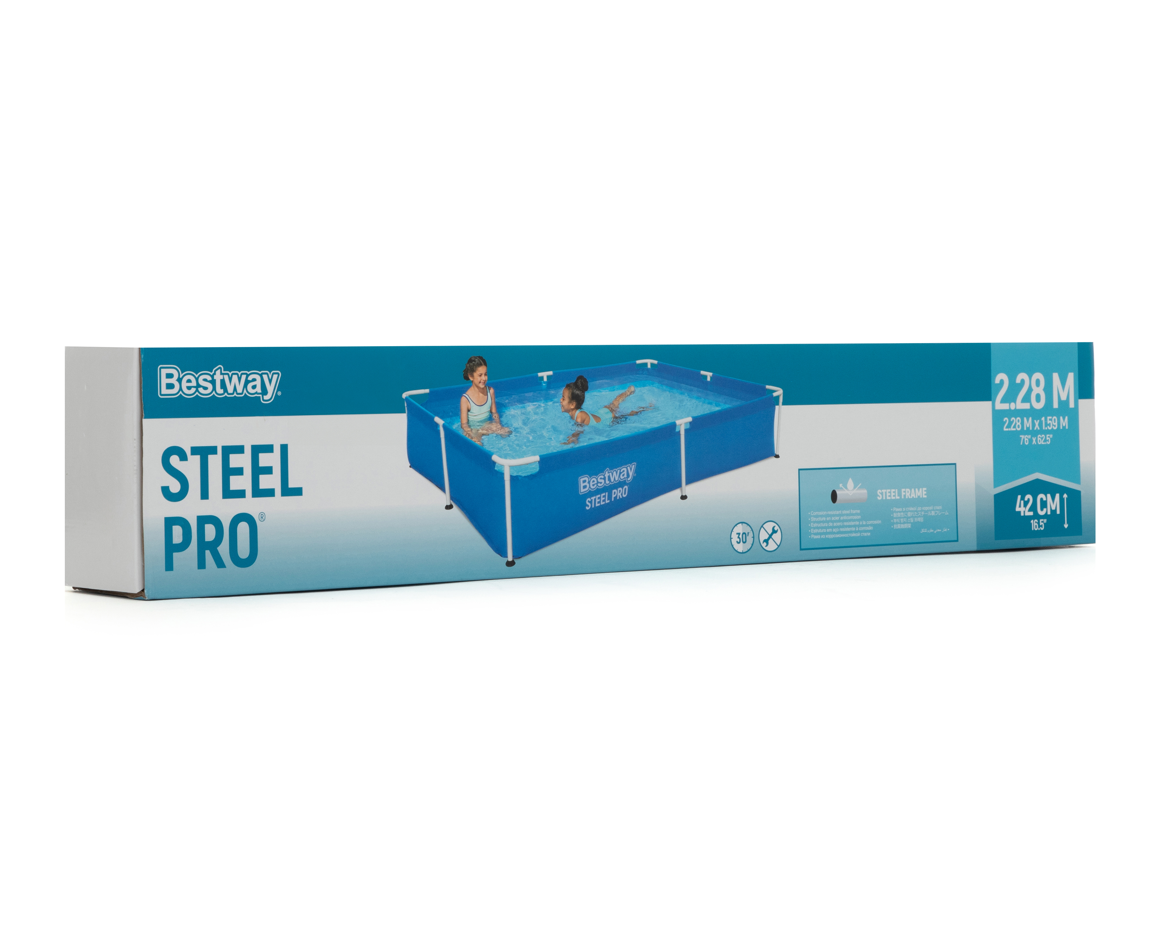 Foto 5 | Foto 5 | Alberca Rígida Rectangular Bestway 1500 L 228 x 159 x 42 cm