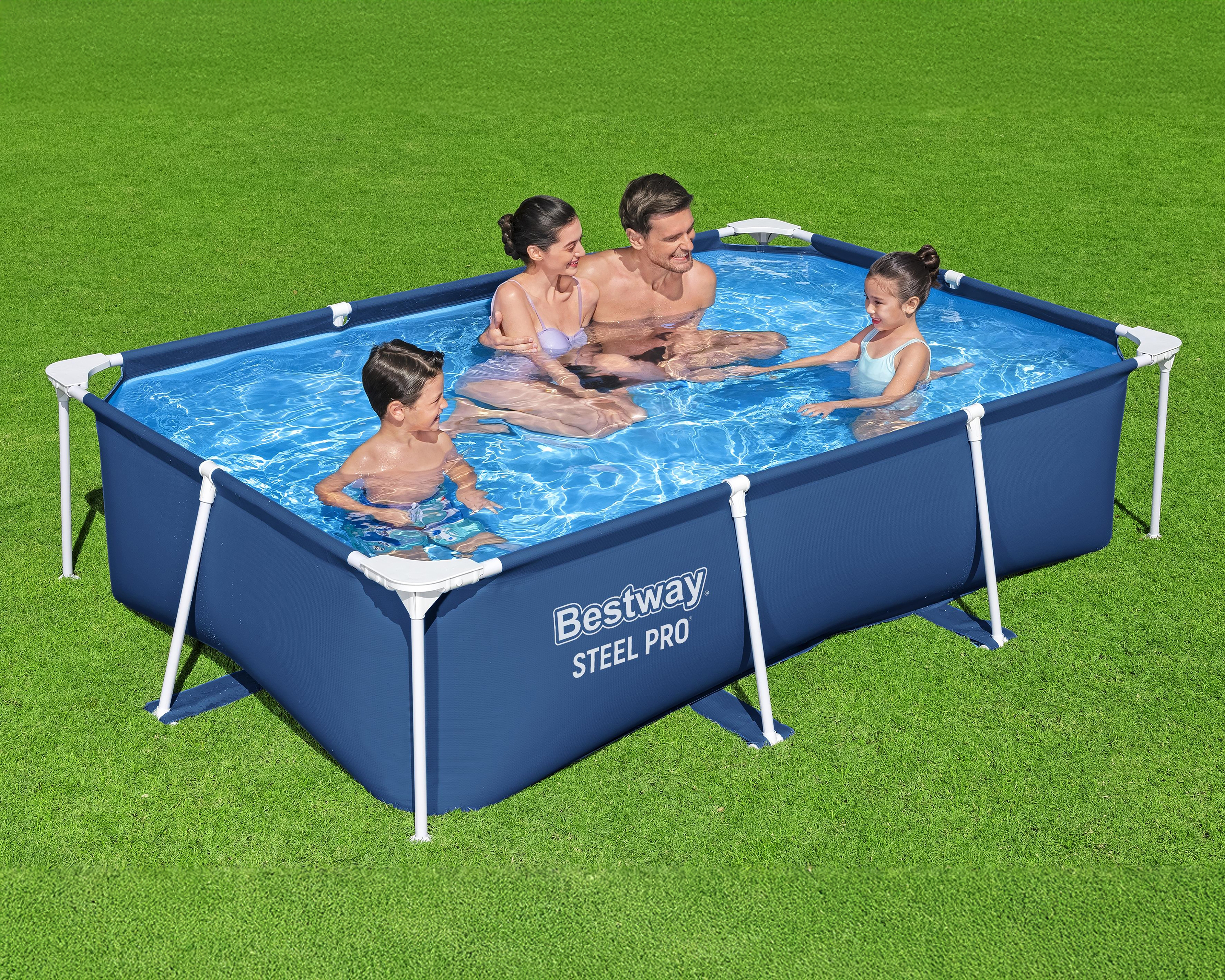 Foto 4 pulgar | Foto 3 | Alberca Rígida Rectangular Bestway 690 L 150 x 110 x 42 cm