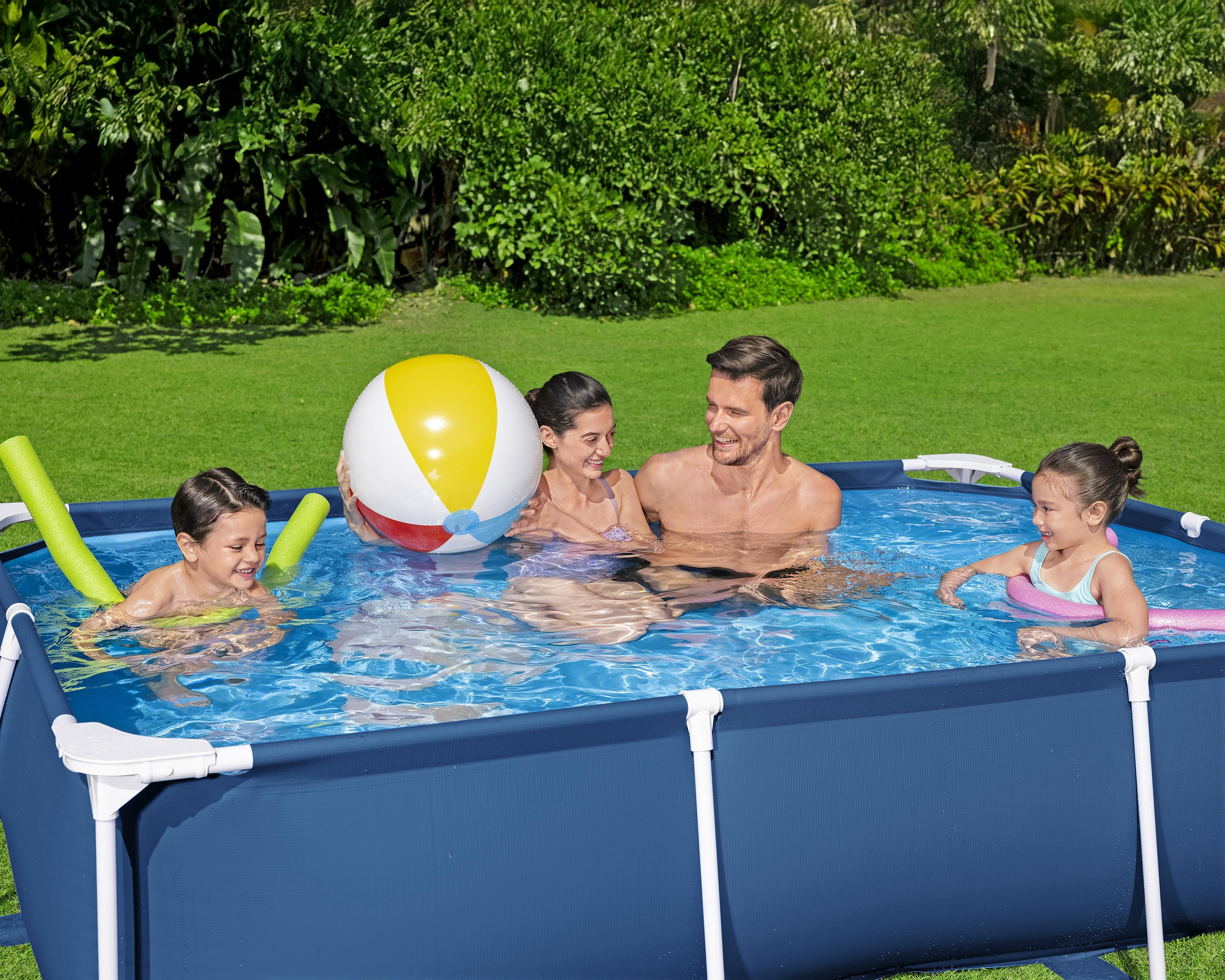 Foto 5 pulgar | Foto 4 | Alberca Rígida Rectangular Bestway 690 L 150 x 110 x 42 cm