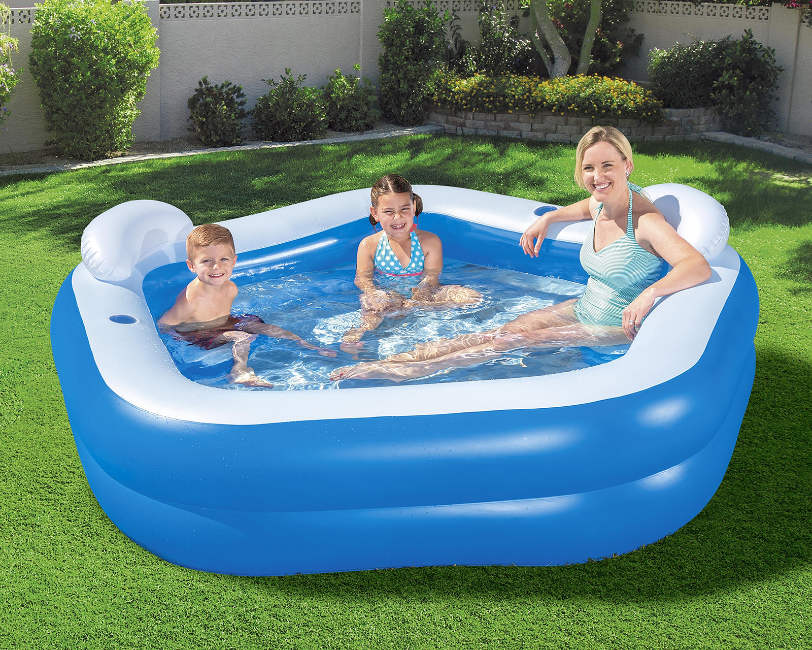 Foto 4 pulgar | Foto 3 | Alberca Inflable Pentagonal Bestway 575 L 2.13 x 69 x 2.06 cm