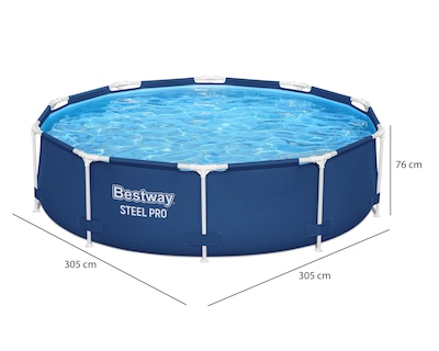 Foto 6 | Foto 6 | Alberca Rígida Circular Bestway 4678 Litros 305 x 76 cm