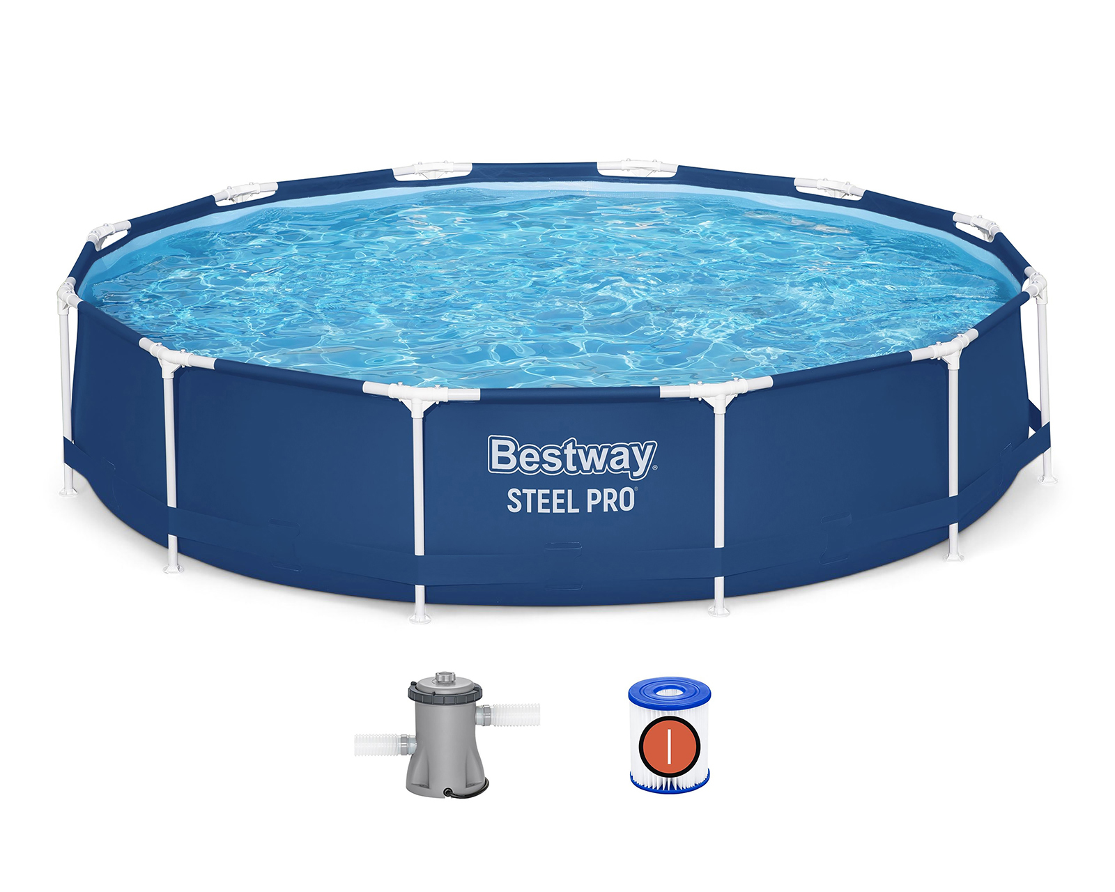 Foto 3 pulgar | Foto 2 | Alberca Rígida Circular Bestway 5473 L 327 x 76 cm