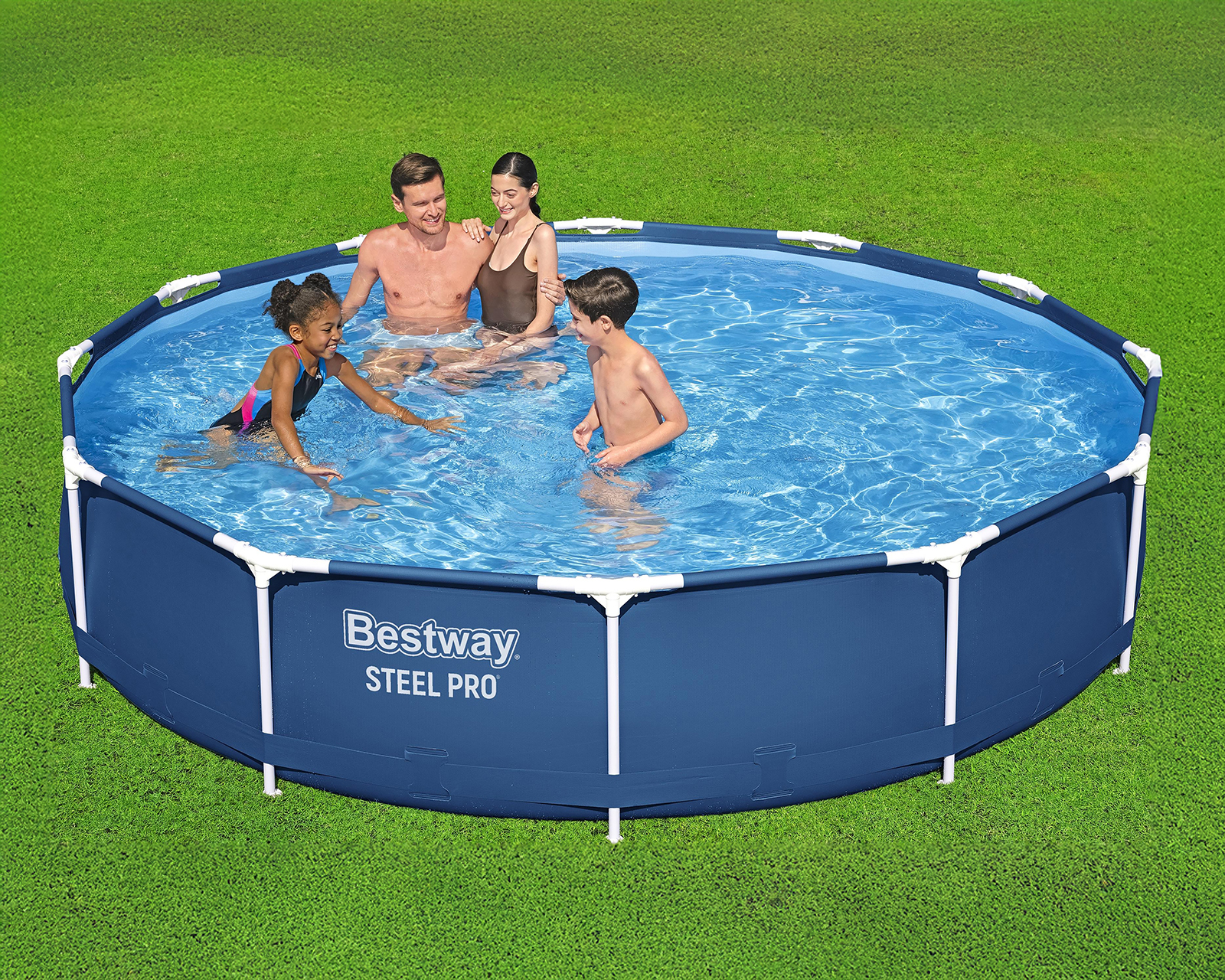 Foto 5 pulgar | Foto 4 | Alberca Rígida Circular Bestway 5473 L 327 x 76 cm