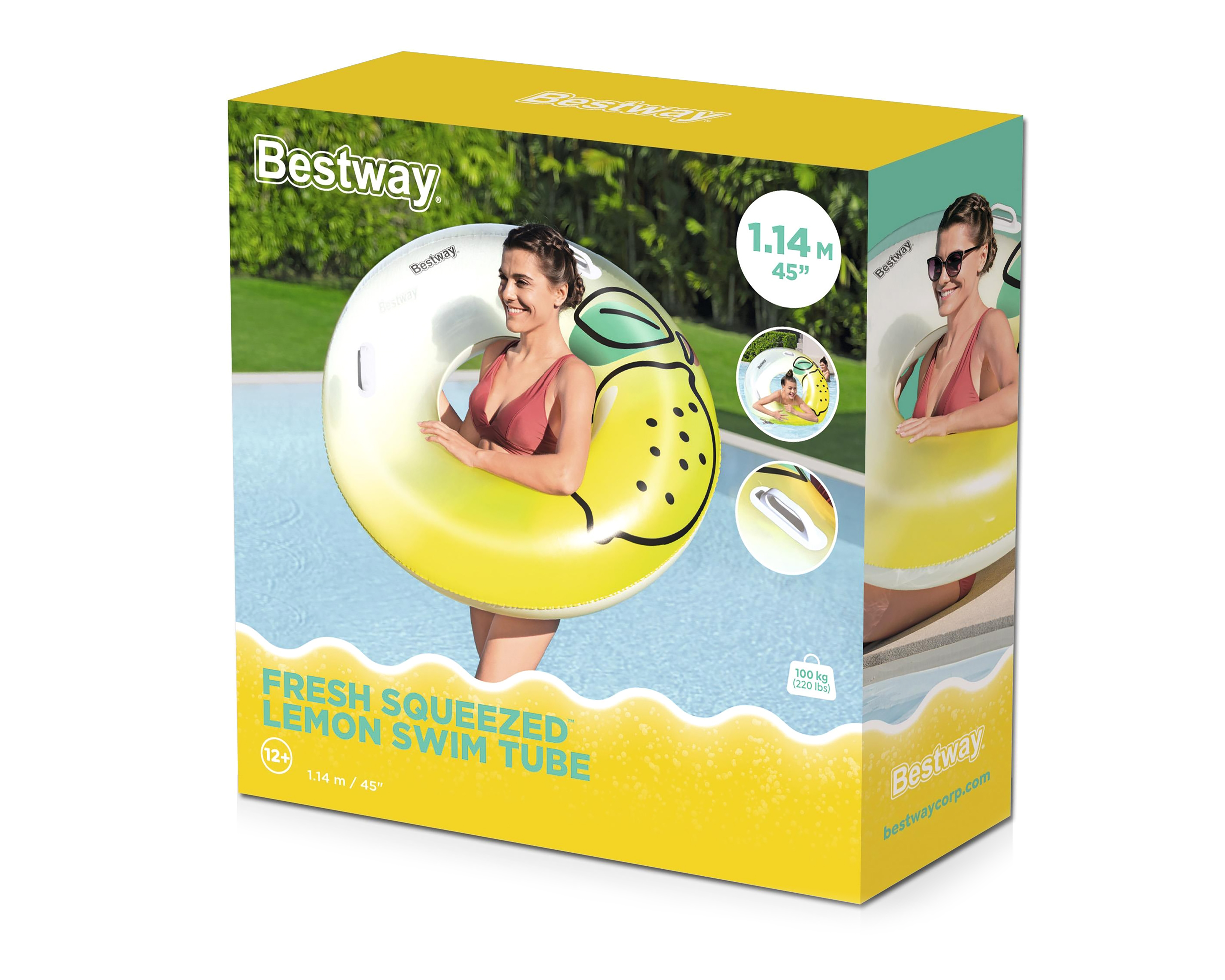 Foto 4 pulgar | Foto 3 | Salvavidas Bestway Fresh Squeezed Lemon Swim Tube