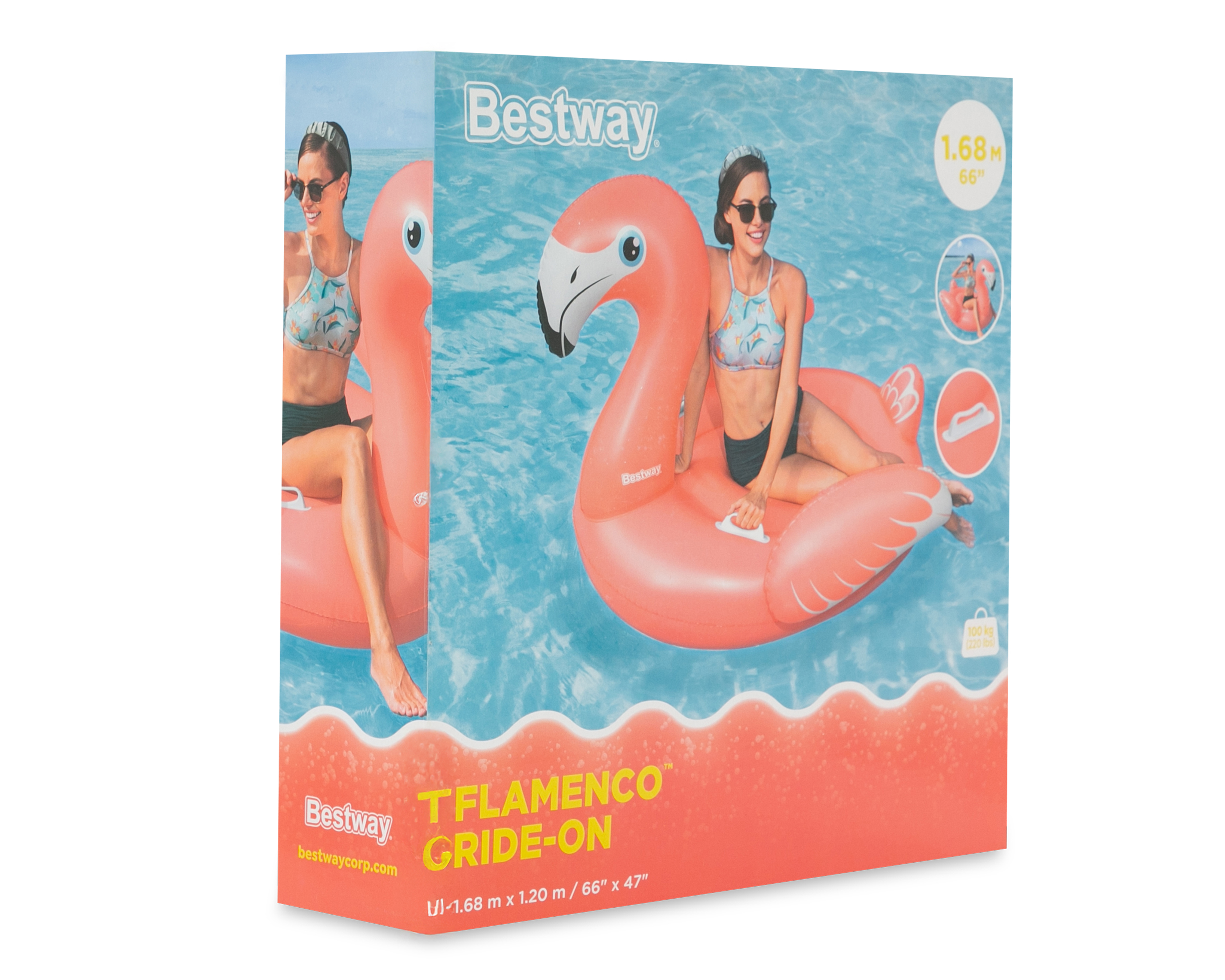 Foto 3 pulgar | Foto 2 | Flotador Bestway Flamingo