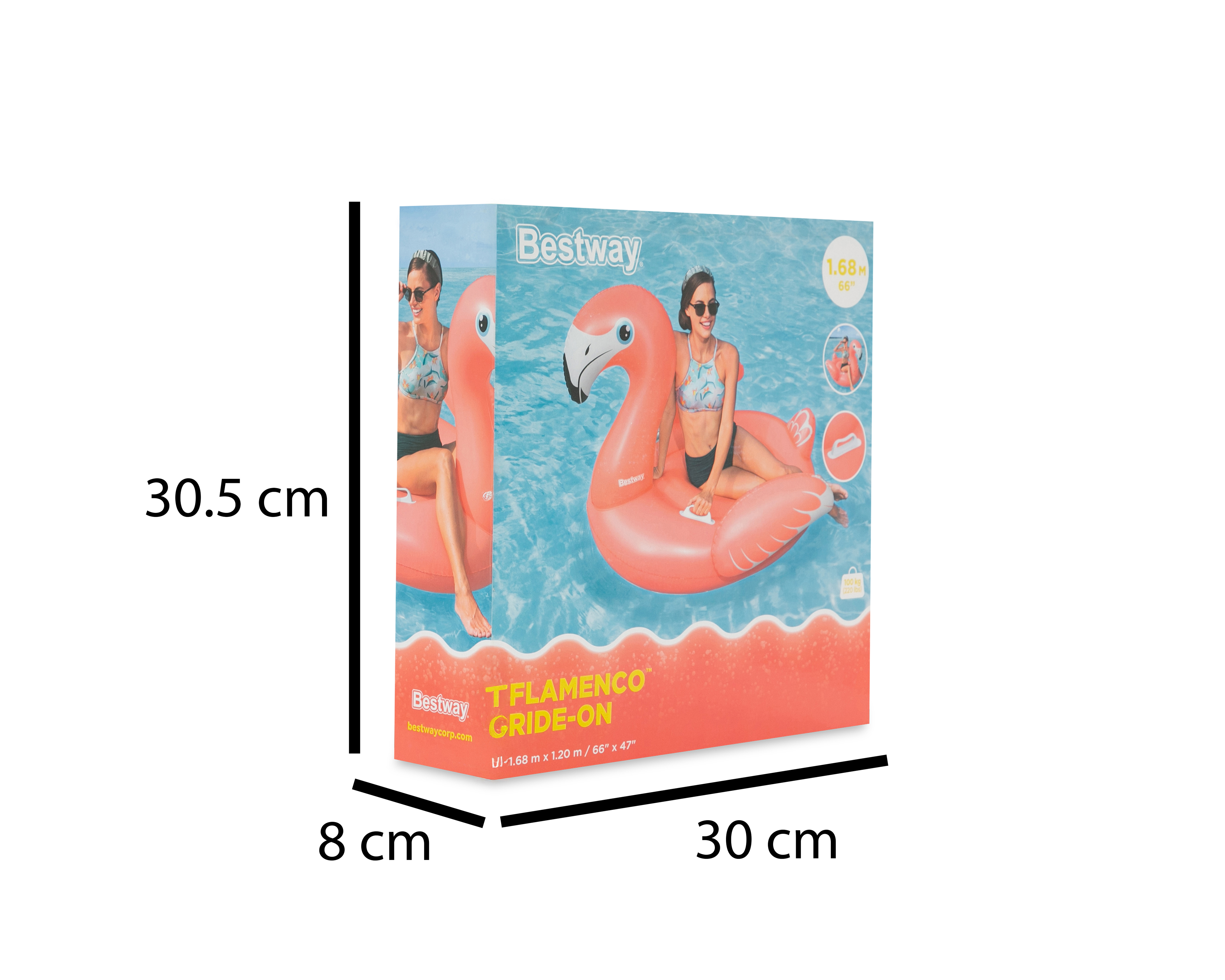 Foto 5 pulgar | Foto 4 | Flotador Bestway Flamingo