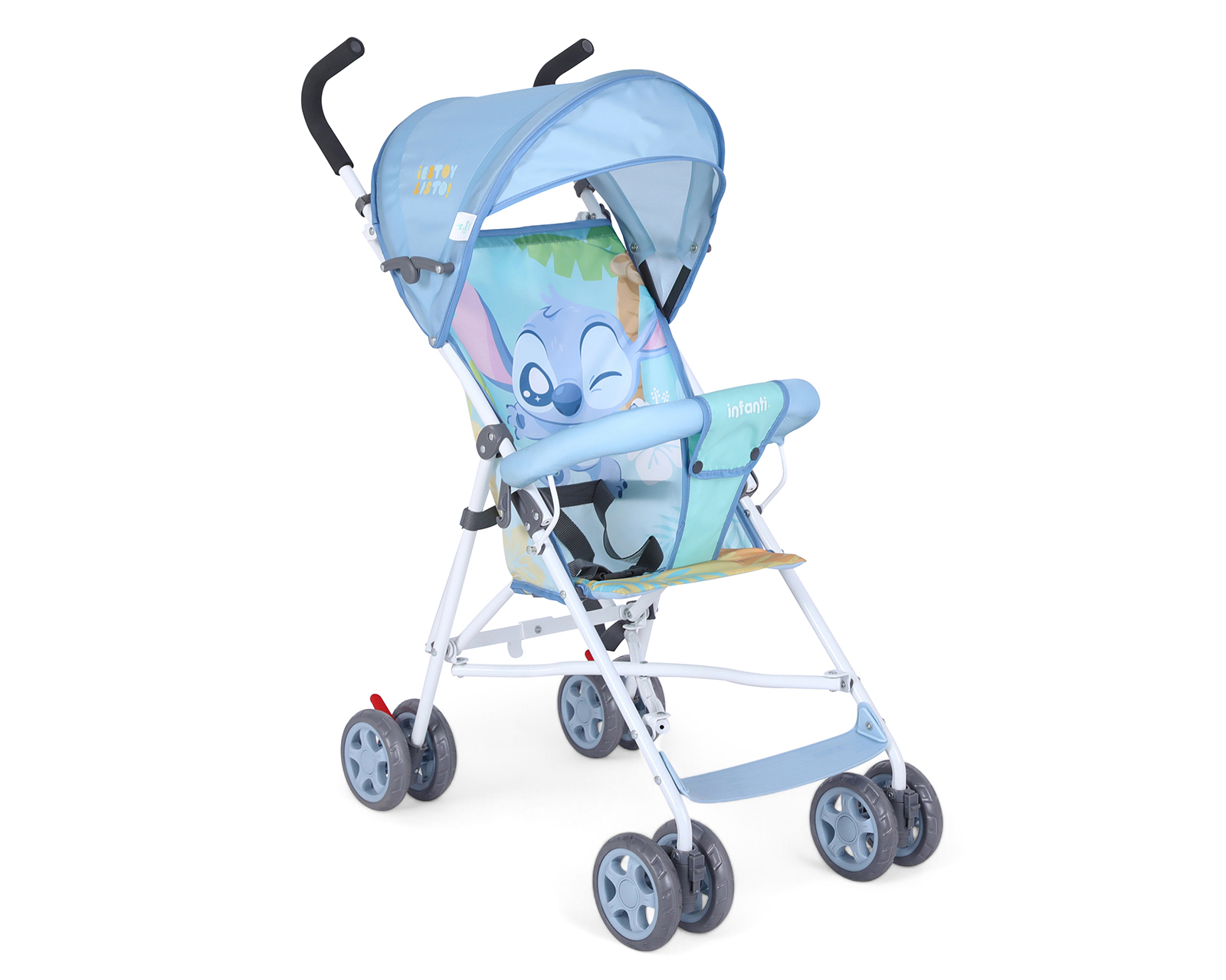 Foto 1 | Foto 1 | Carriola Disney Stitch Azul