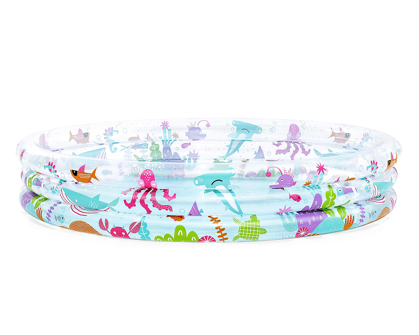 Foto 2 pulgar | Foto 1 | Alberca Inflable Circular Bestway 480 L 183 x 33 cm