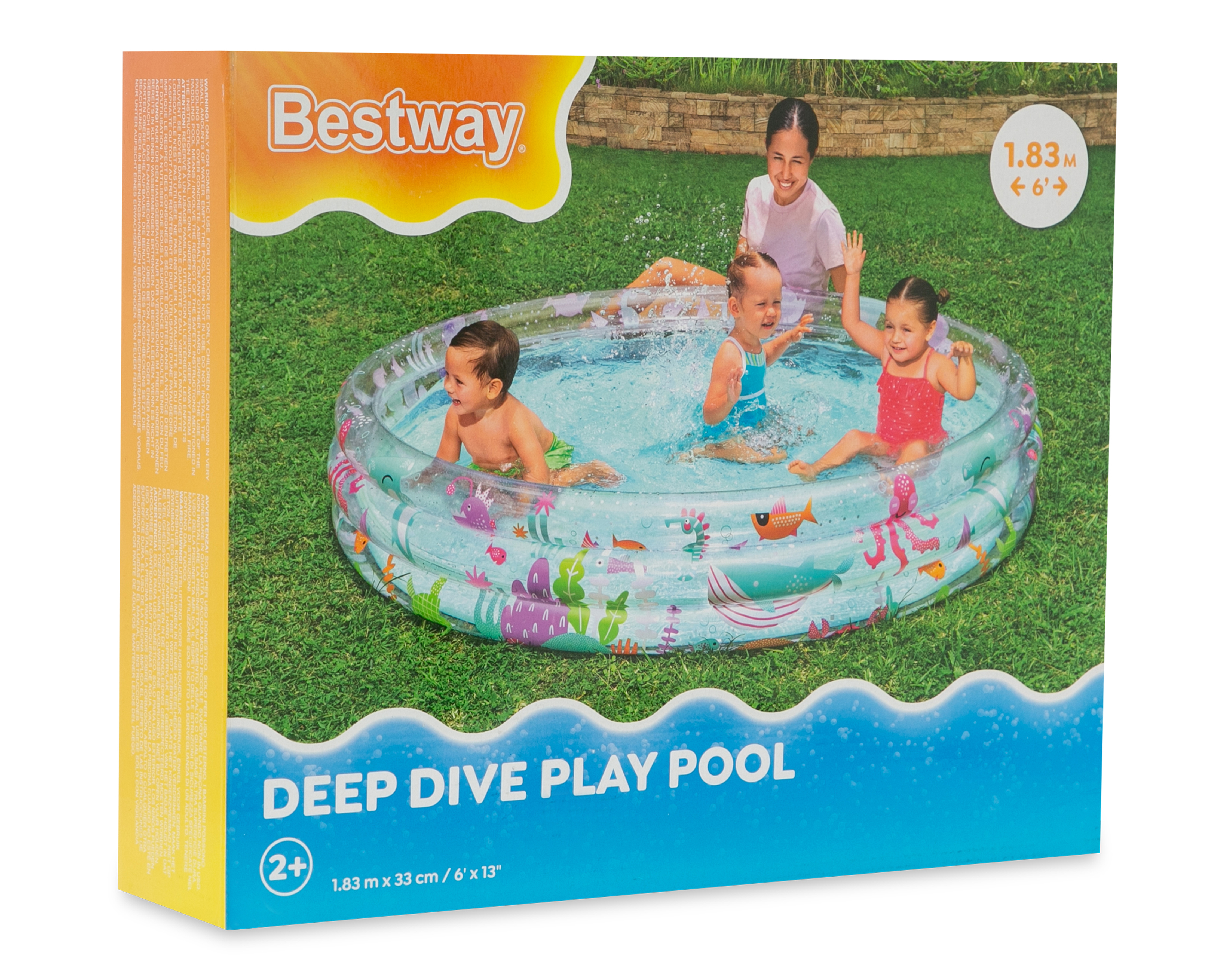 Foto 7 pulgar | Foto 6 | Alberca Inflable Circular Bestway 480 L 183 x 33 cm