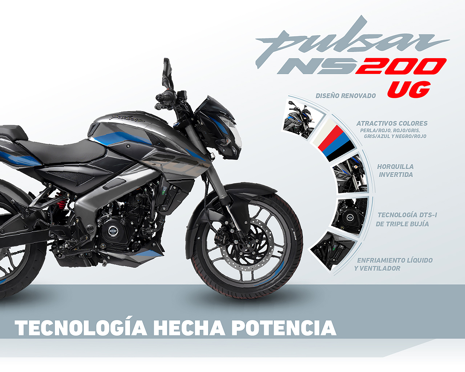 Foto 10 pulgar | Foto 9 | Motocicleta Bajaj Pulsar NS 200cc UG 2025
