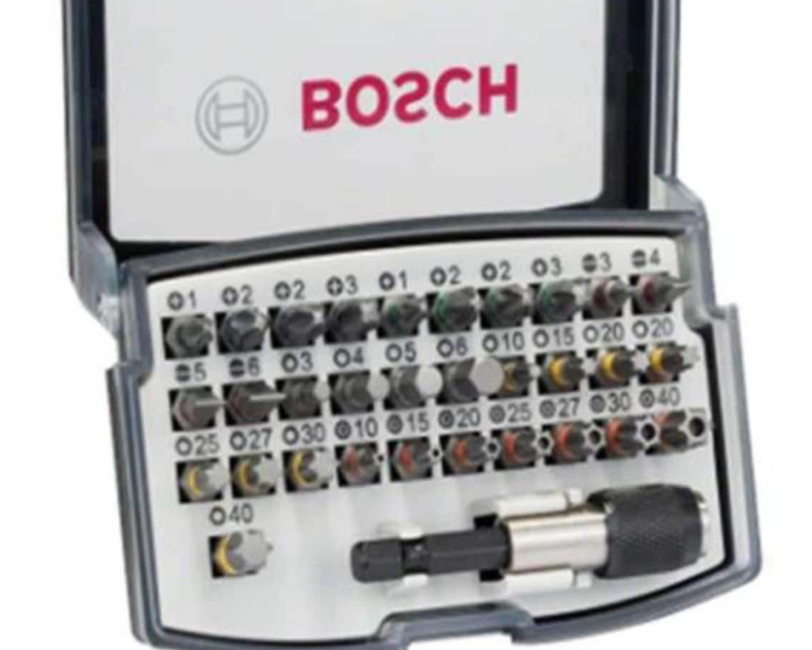 Foto 3 pulgar | Foto 2 | Juego Puntas para Destornillador Bosch 32 Piezas