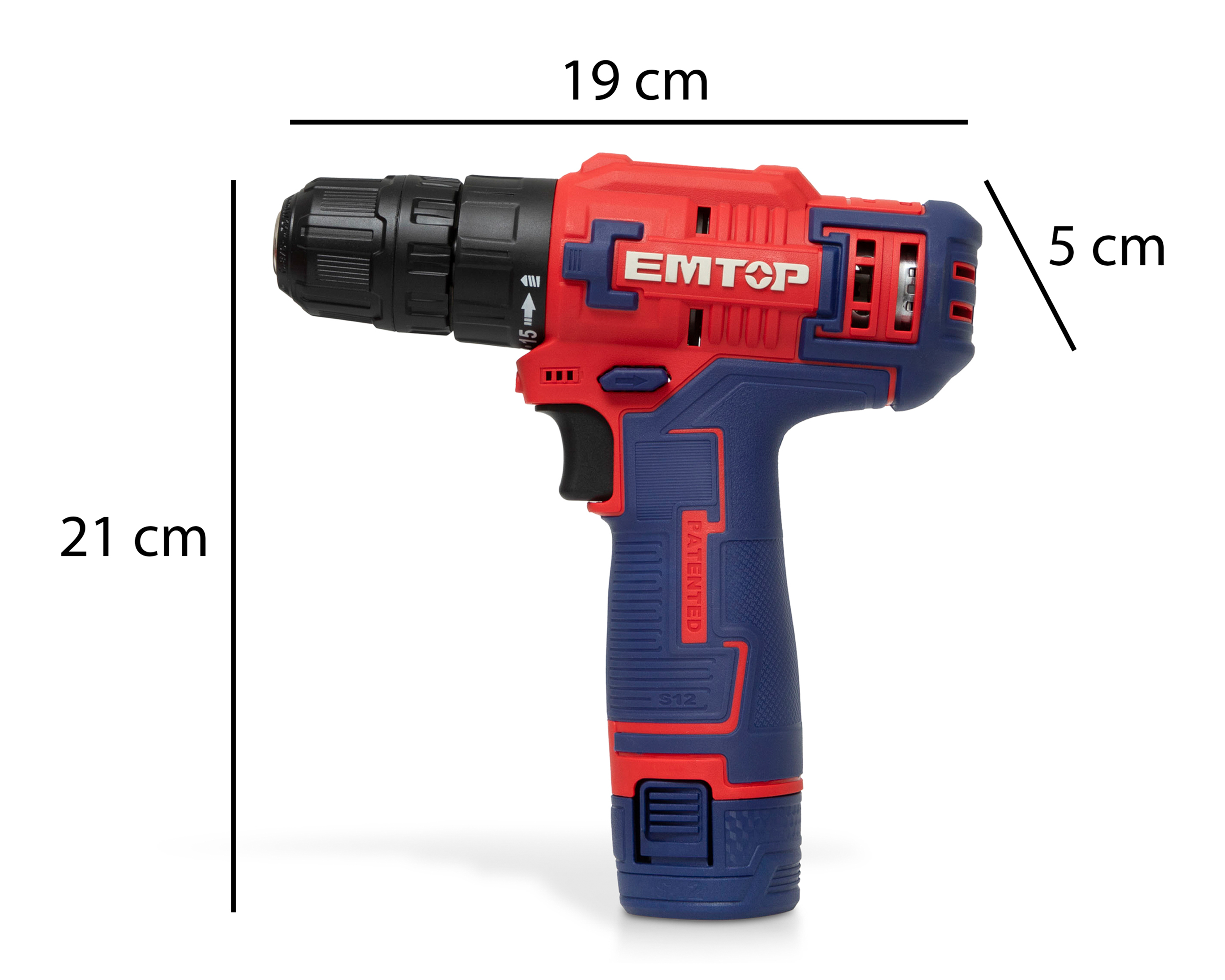 Foto 9 pulgar | Foto 8 | Juego de Herramientas EMTOP EEDK09601 96 Piezas