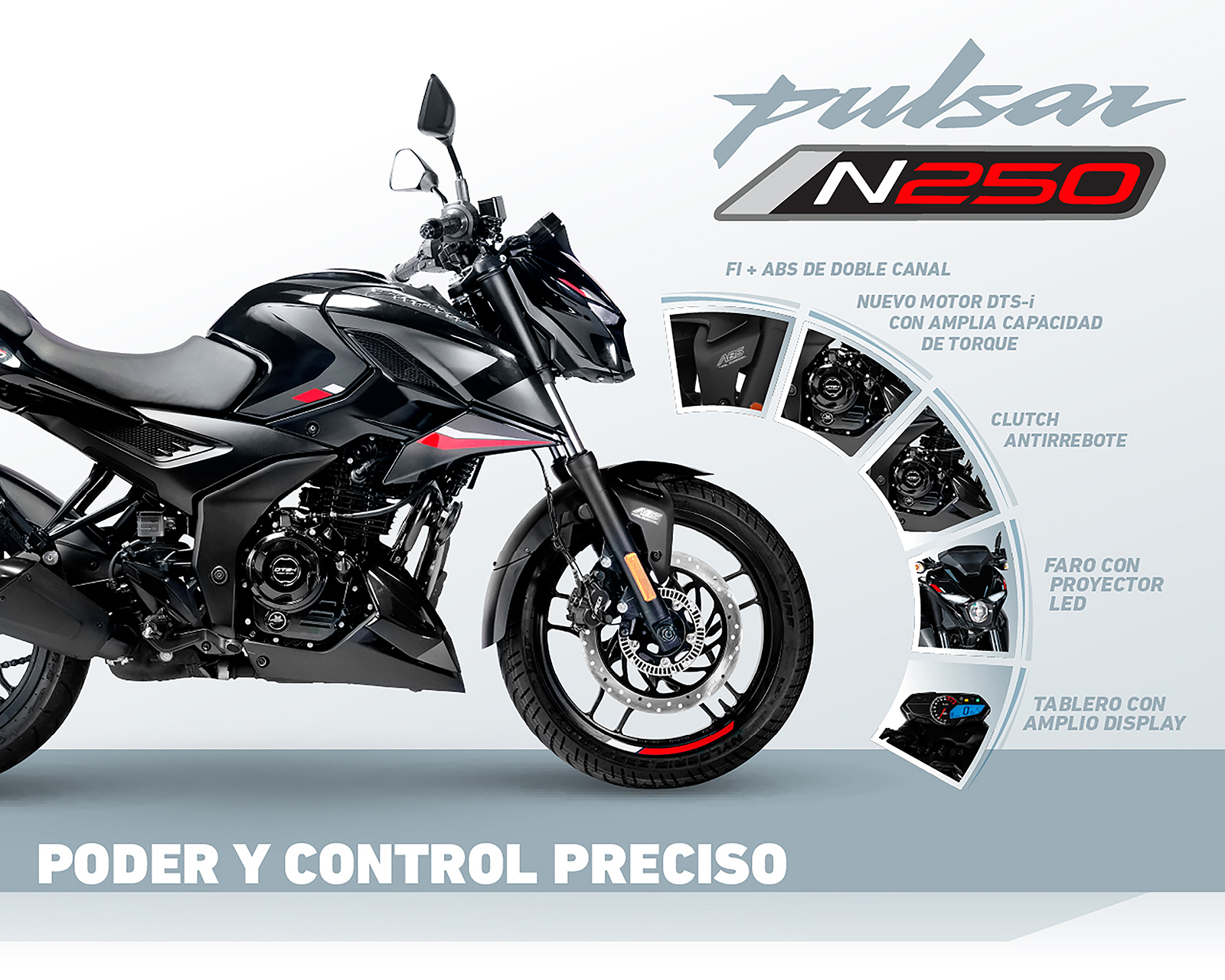 Foto 10 pulgar | Foto 9 | Motocicleta Bajaj Pulsar N250 FI cc 2025