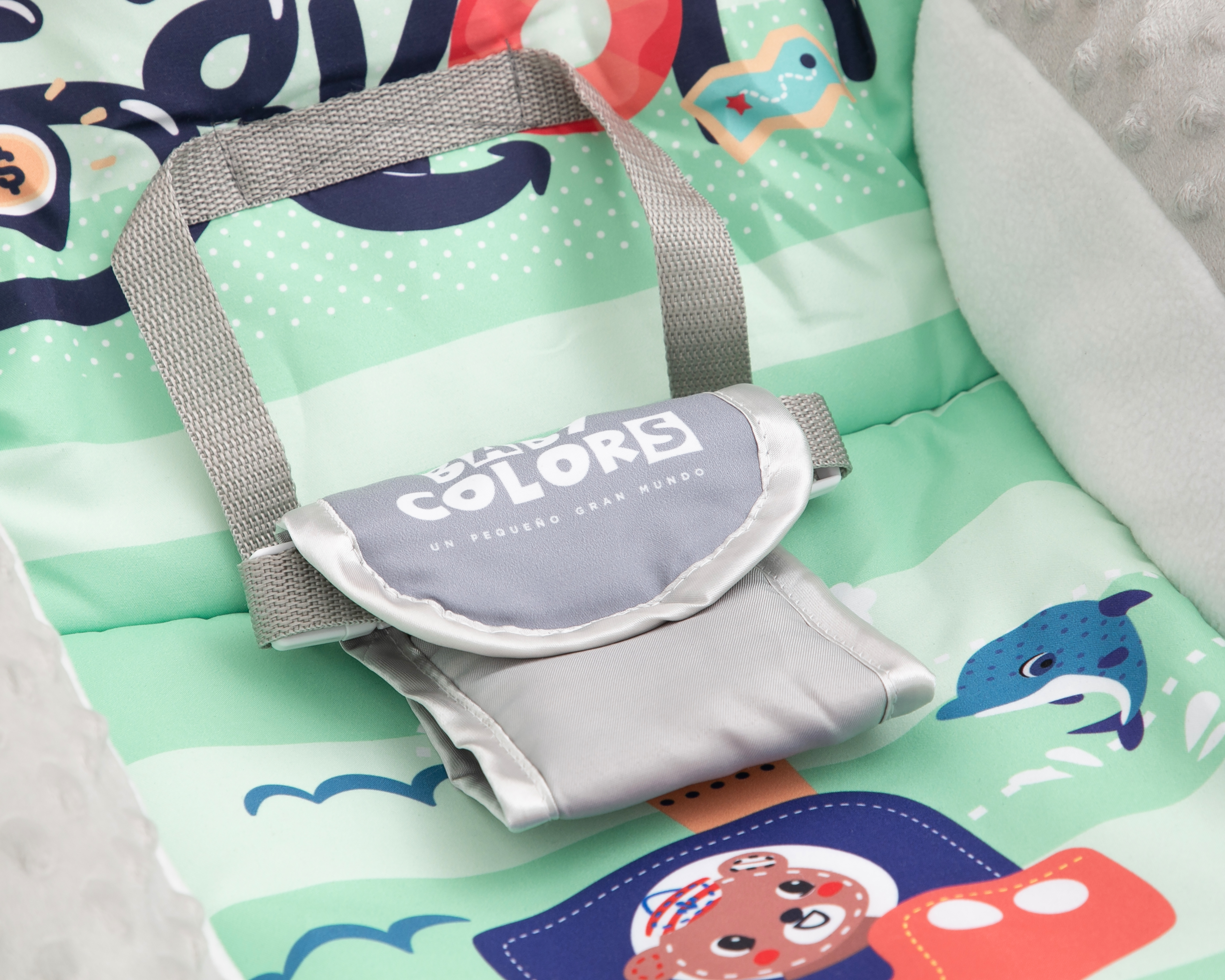 Foto 6 pulgar | Foto 5 | Bouncer Baby Colors Ginny Gris