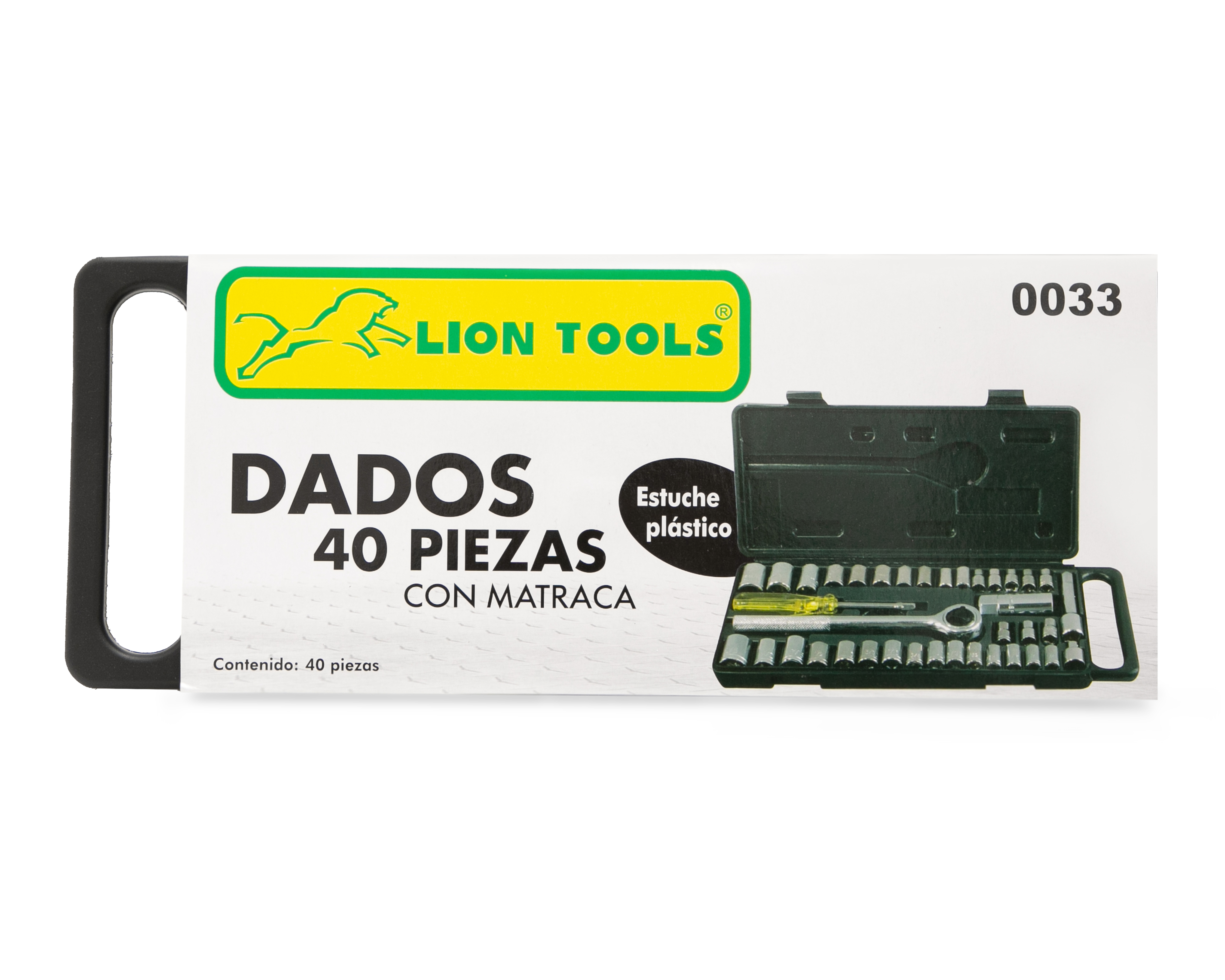 Foto 4 | Foto 4 | Juego de Dados Lion Tools con Matraca 40 Piezas